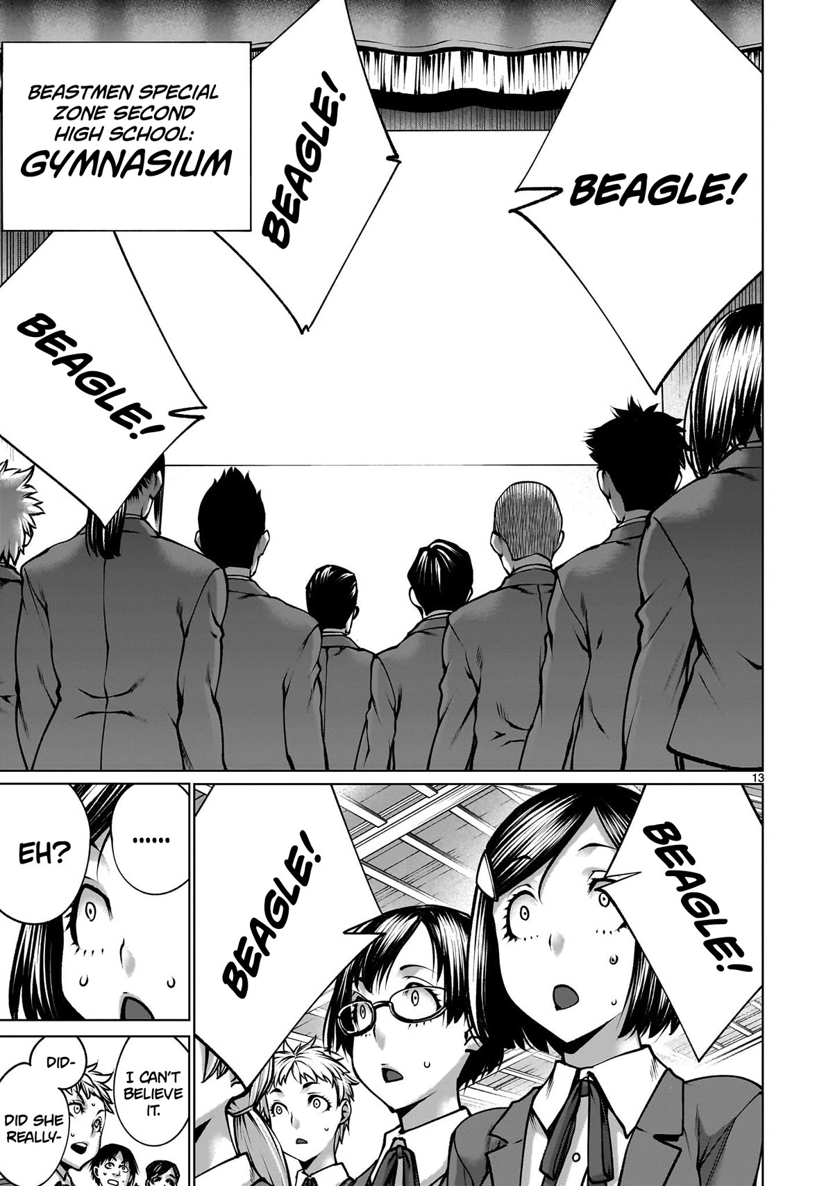 Killing Bites Chapter 115 page 12 - Chapter 115: "I Will Have You Take Over My Mission"