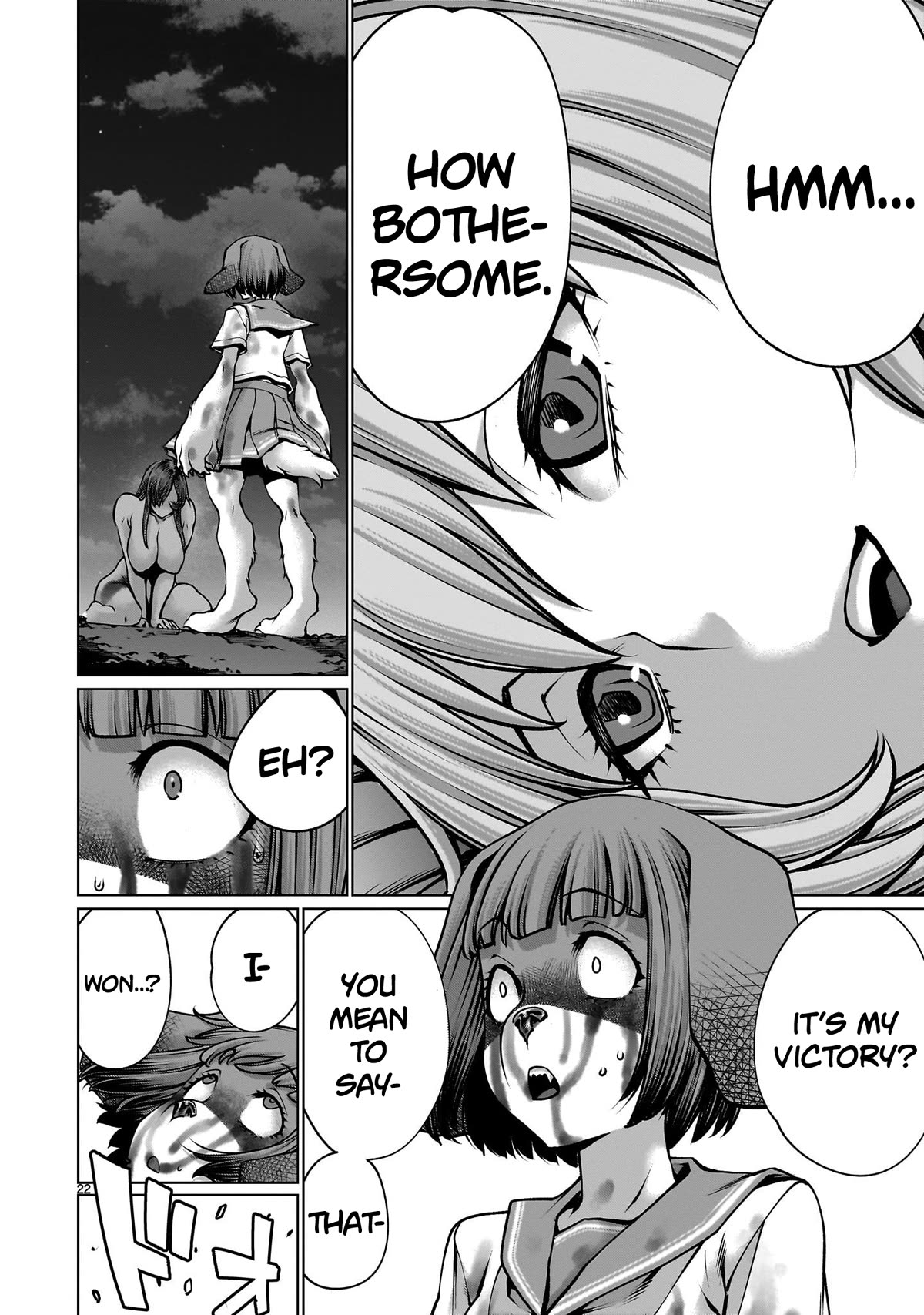 Killing Bites Chapter 115 page 21 - Chapter 115: "I Will Have You Take Over My Mission"