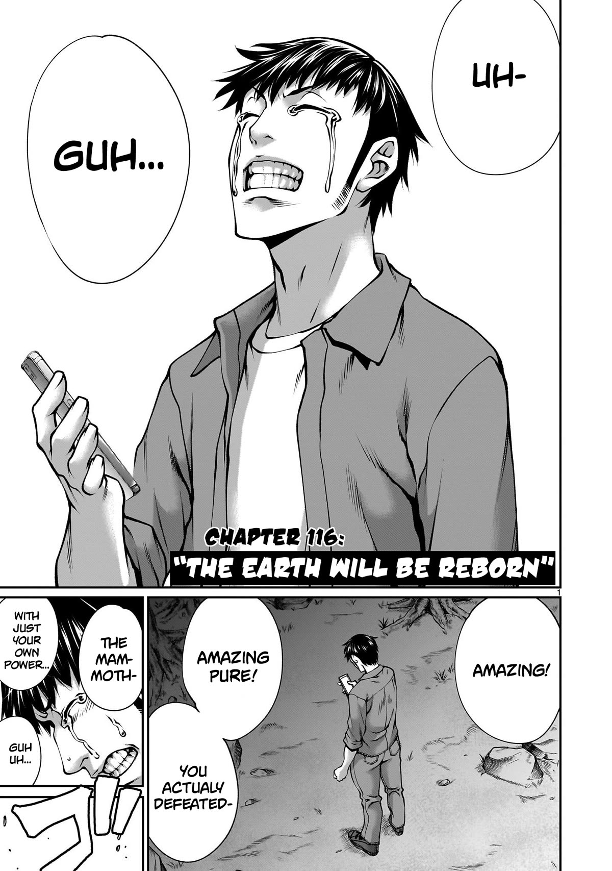 Killing Bites Chapter 116 page 1 - Chapter 116: "The Earth Will Be Reborn"