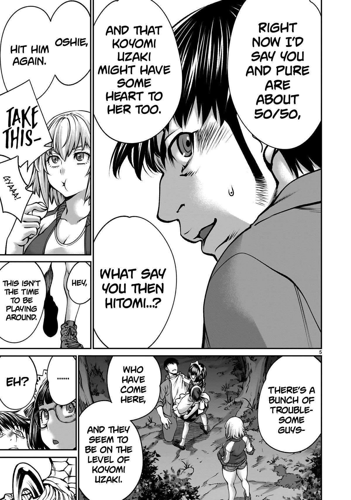 Killing Bites Chapter 116 page 5 - Chapter 116: "The Earth Will Be Reborn"
