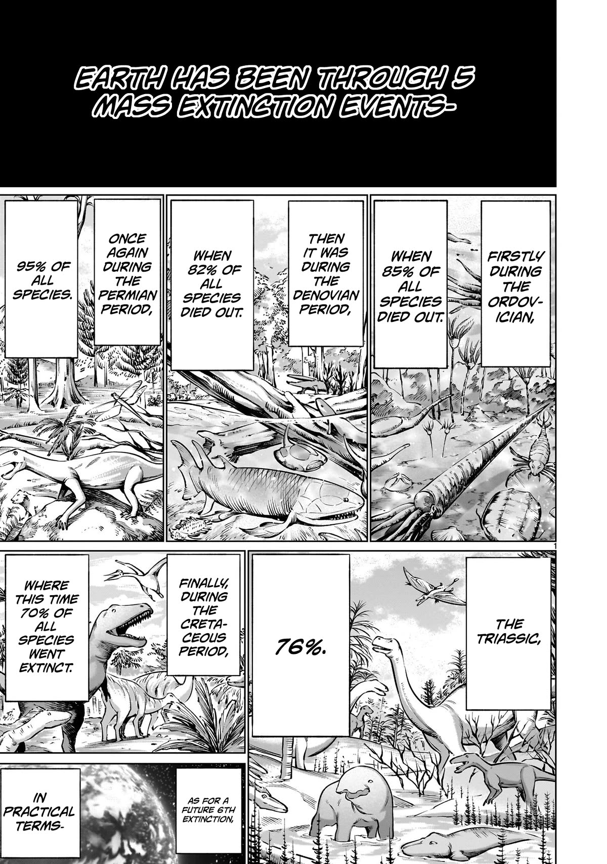 Killing Bites Chapter 117 page 1 - Chapter 117: "These Things are Always Thinking About It"