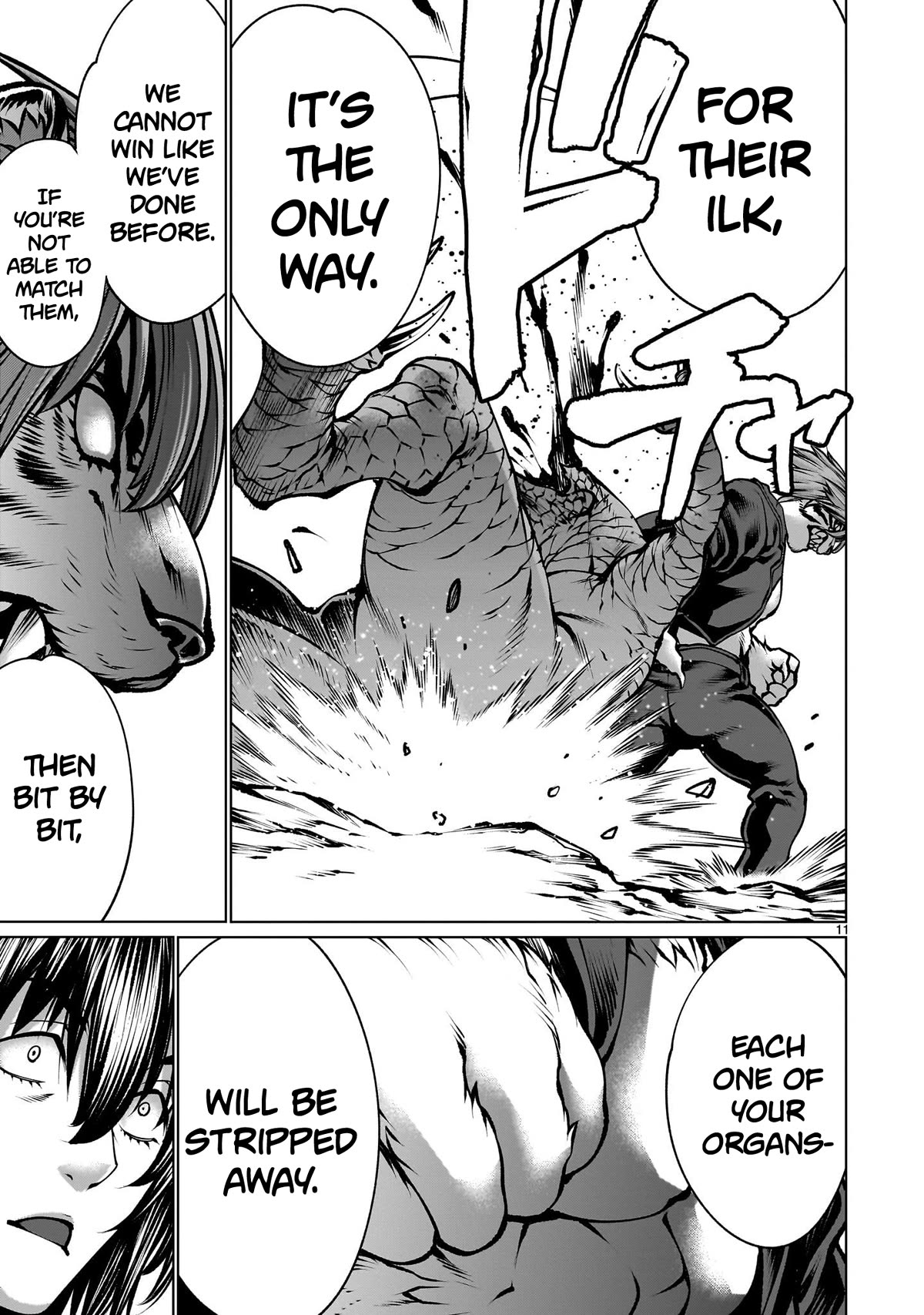 Killing Bites Chapter 117 page 11 - Chapter 117: "These Things are Always Thinking About It"