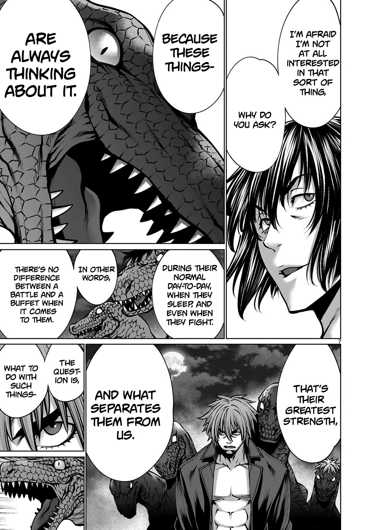 Killing Bites Chapter 117 page 7 - Chapter 117: "These Things are Always Thinking About It"