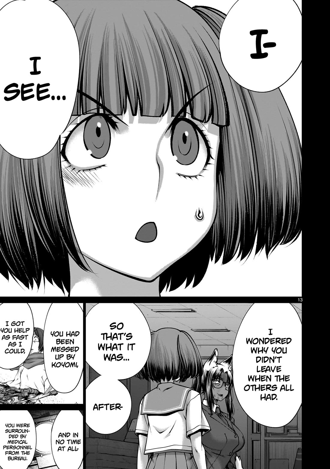 Killing Bites Chapter 119 page 12 - Chapter 119: "This Time, I May Actually Die"