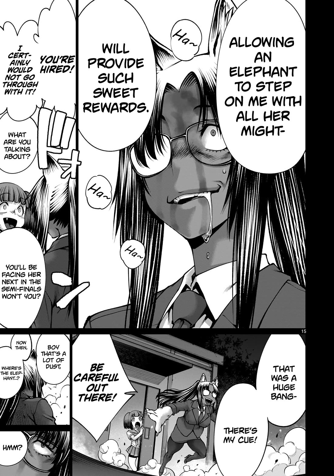 Killing Bites Chapter 119 page 14 - Chapter 119: "This Time, I May Actually Die"