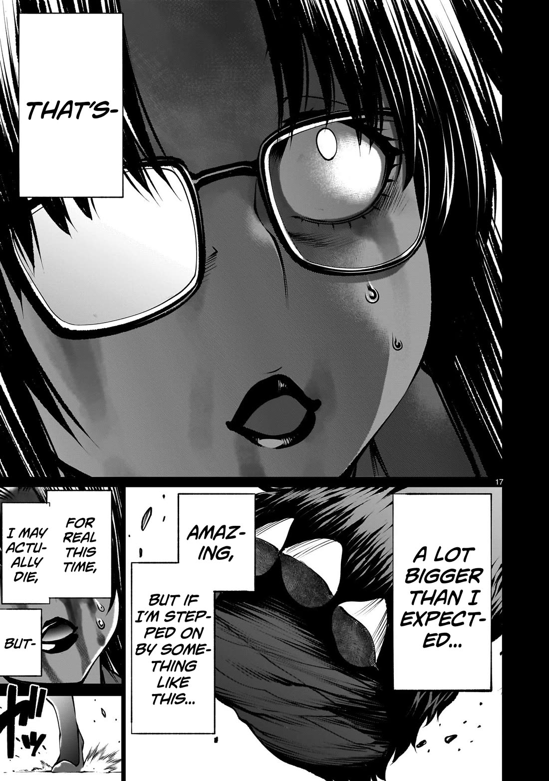 Killing Bites Chapter 119 page 16 - Chapter 119: "This Time, I May Actually Die"
