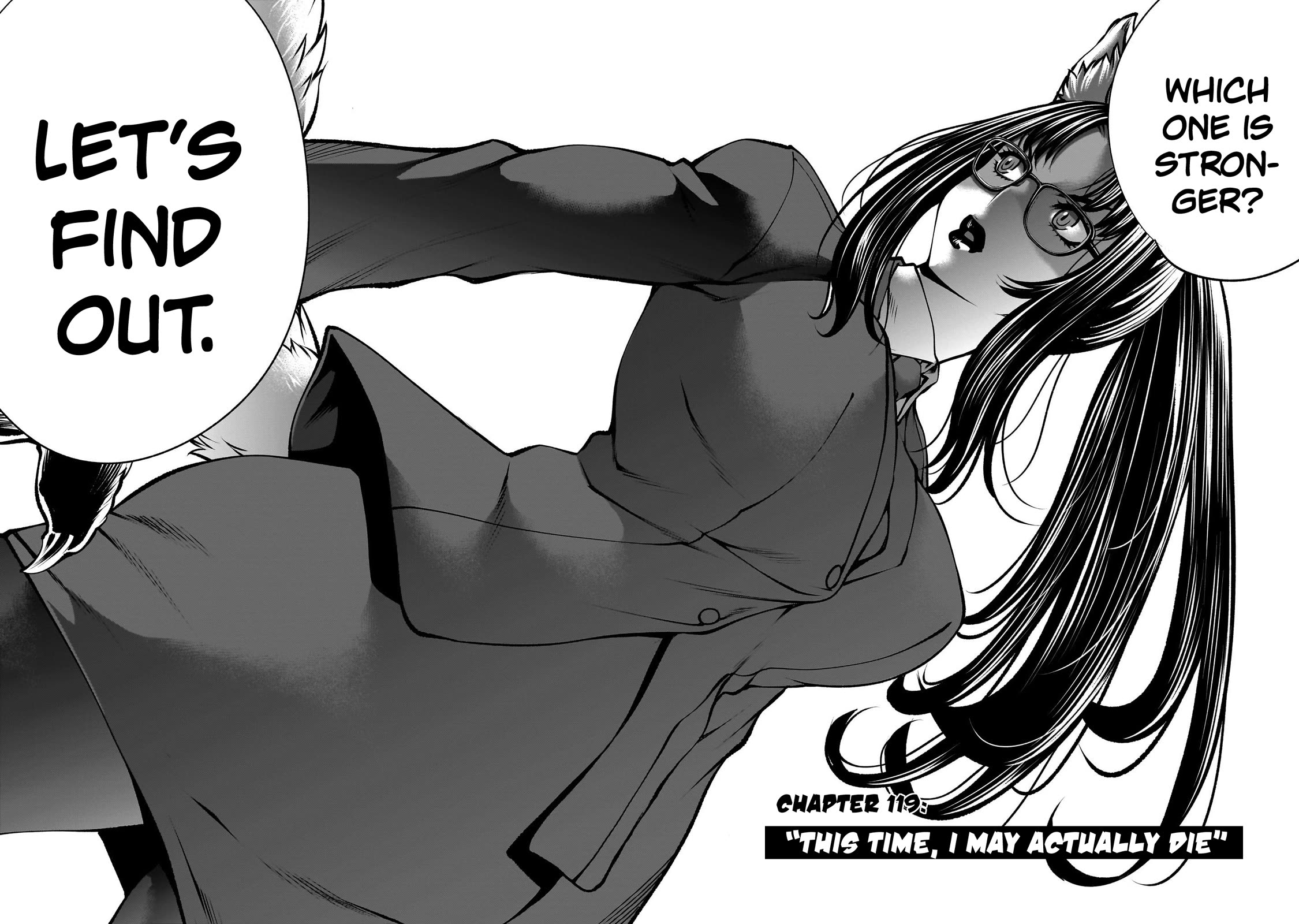 Killing Bites Chapter 119 page 2 - Chapter 119: "This Time, I May Actually Die"