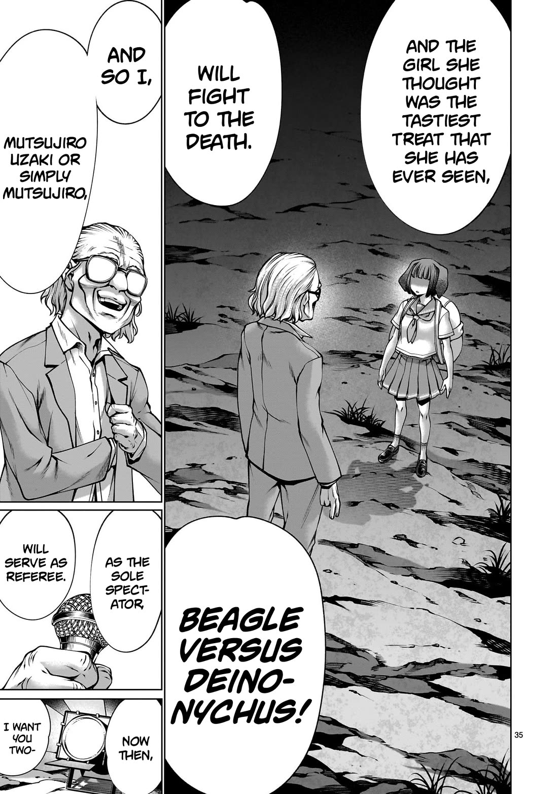 Killing Bites Chapter 119 page 33 - Chapter 119: "This Time, I May Actually Die"