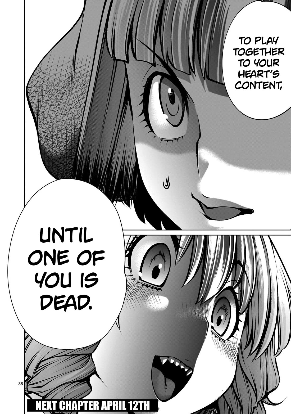 Killing Bites Chapter 119 page 34 - Chapter 119: "This Time, I May Actually Die"