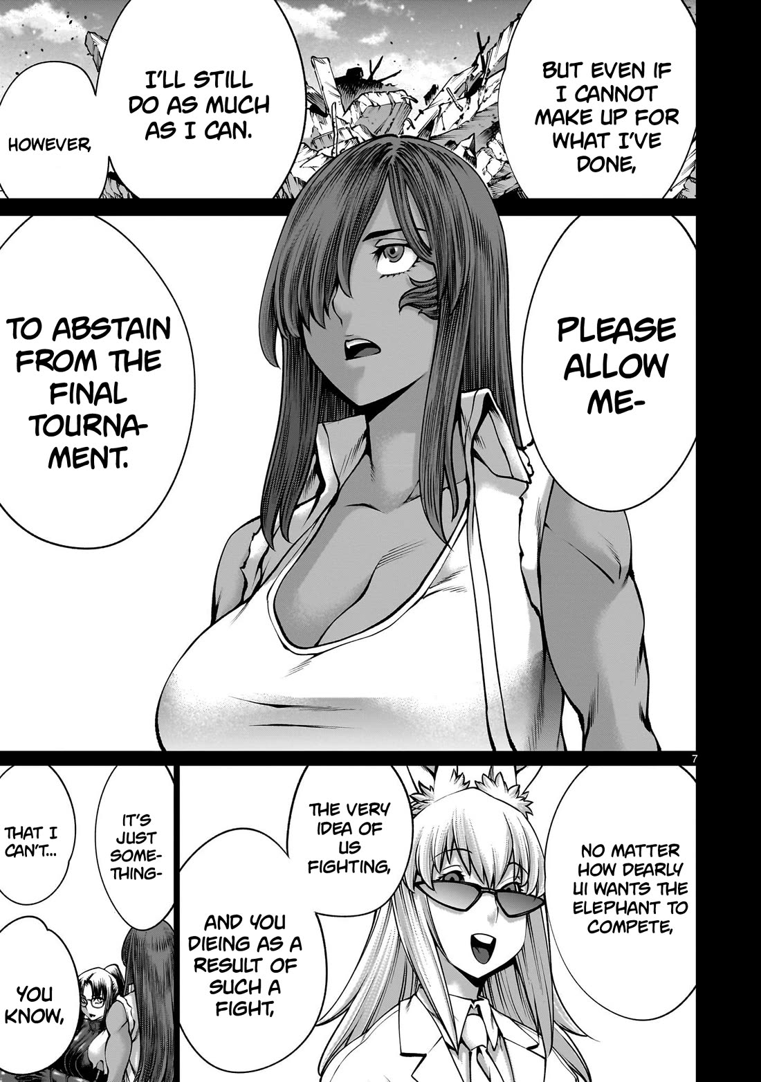Killing Bites Chapter 119 page 6 - Chapter 119: "This Time, I May Actually Die"