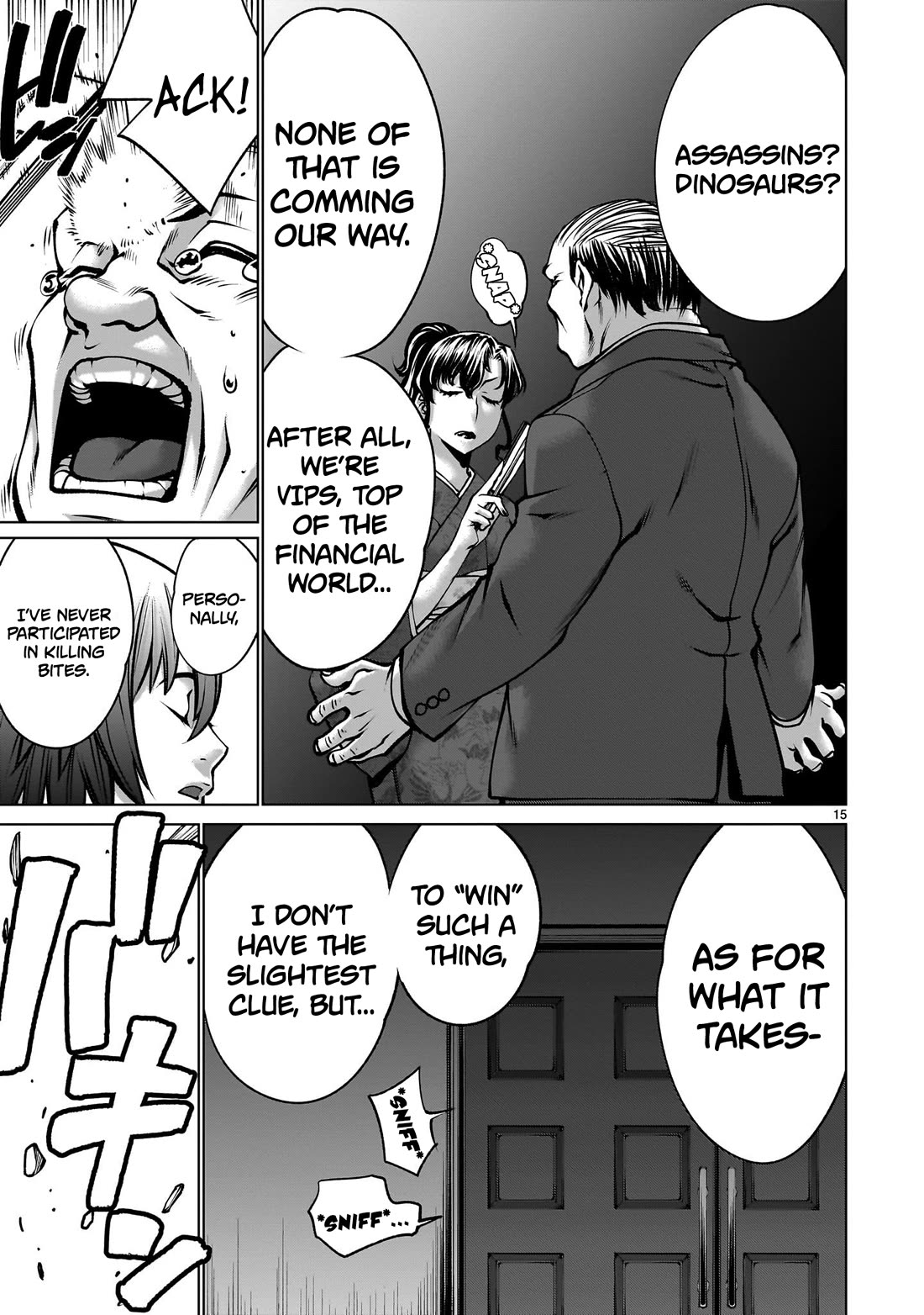 Killing Bites Chapter 120 page 15 - Chapter 120: "I'm Already A Killer"