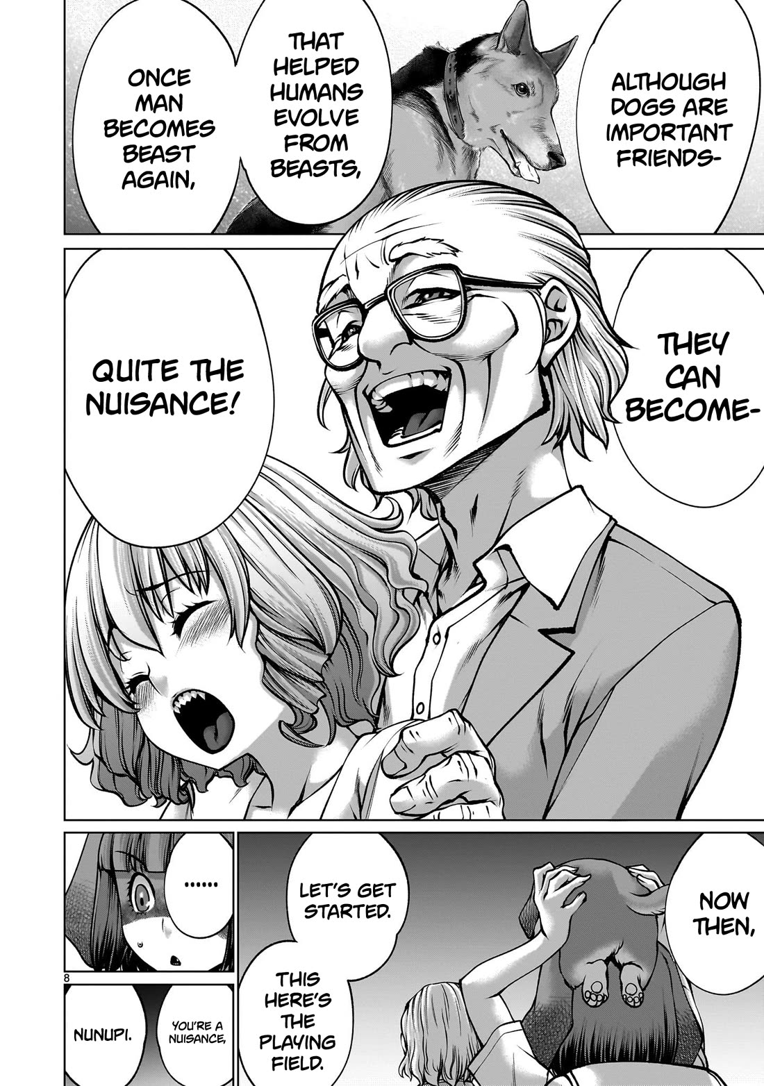 Killing Bites Chapter 120 page 8 - Chapter 120: "I'm Already A Killer"