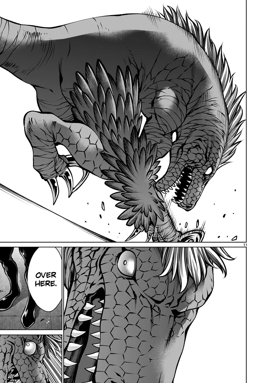 Killing Bites Chapter 121 page 10 - Chapter 121: "A Dinosaur Found Me"