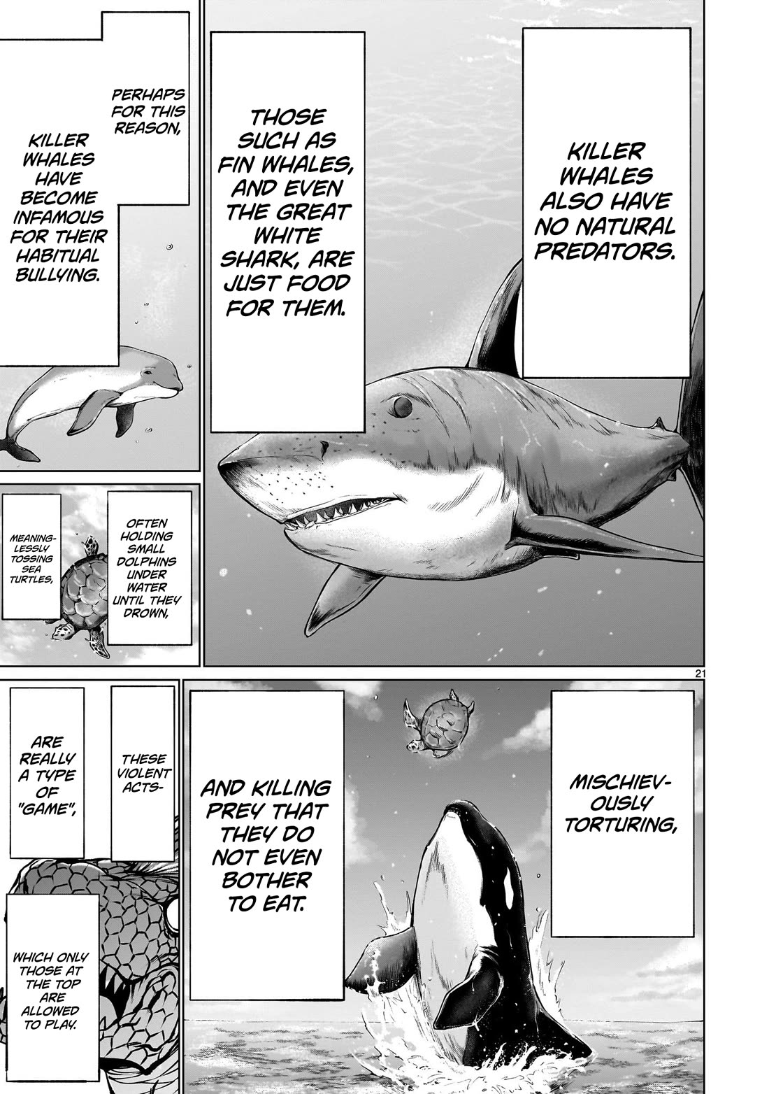 Killing Bites Chapter 121 page 19 - Chapter 121: "A Dinosaur Found Me"