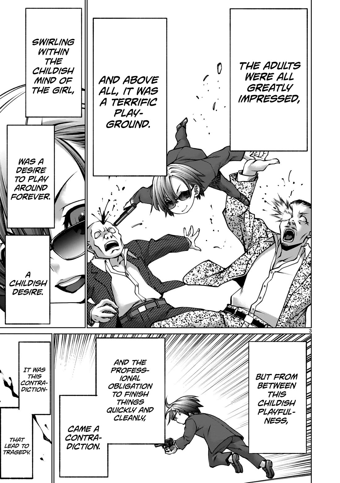 Killing Bites Chapter 121 page 3 - Chapter 121: "A Dinosaur Found Me"