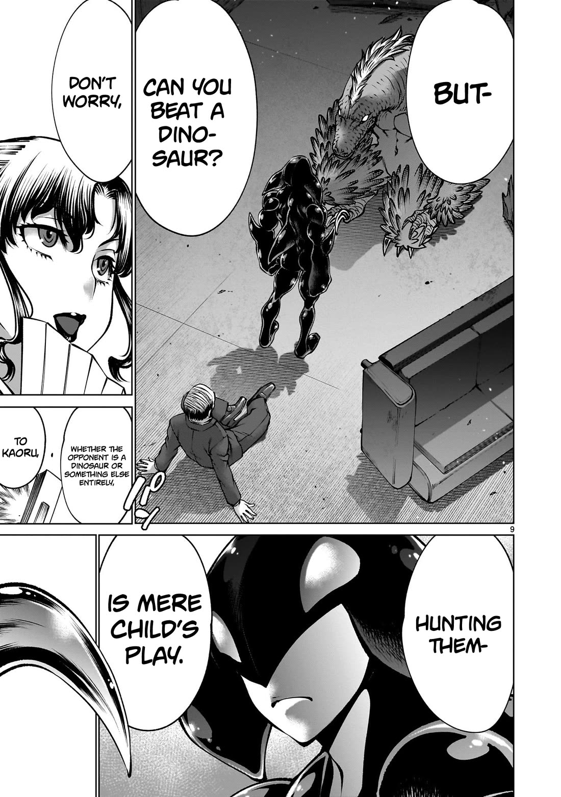Killing Bites Chapter 121 page 8 - Chapter 121: "A Dinosaur Found Me"