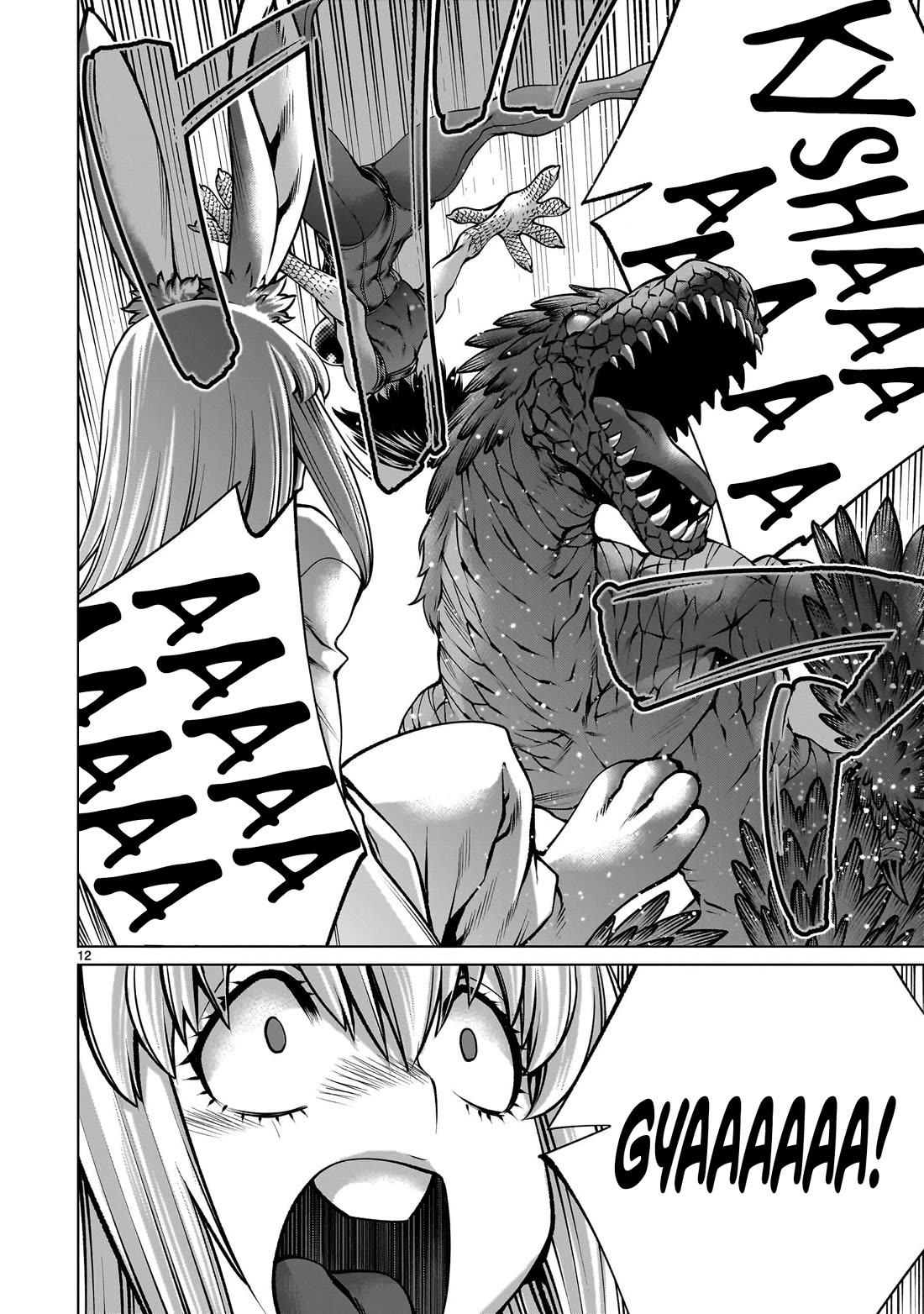 Killing Bites Chapter 122 page 11 - Chapter 122: "She's Not the Kind of Gal to Be Intimidated by Numbers"