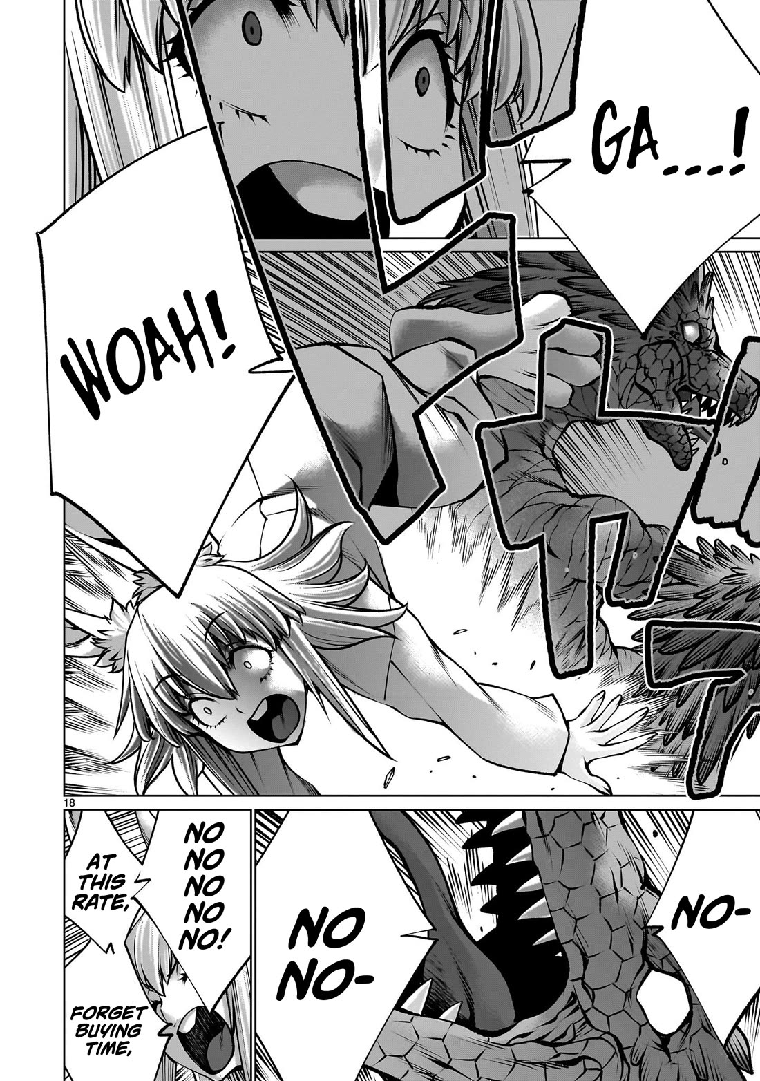 Killing Bites Chapter 122 page 16 - Chapter 122: "She's Not the Kind of Gal to Be Intimidated by Numbers"