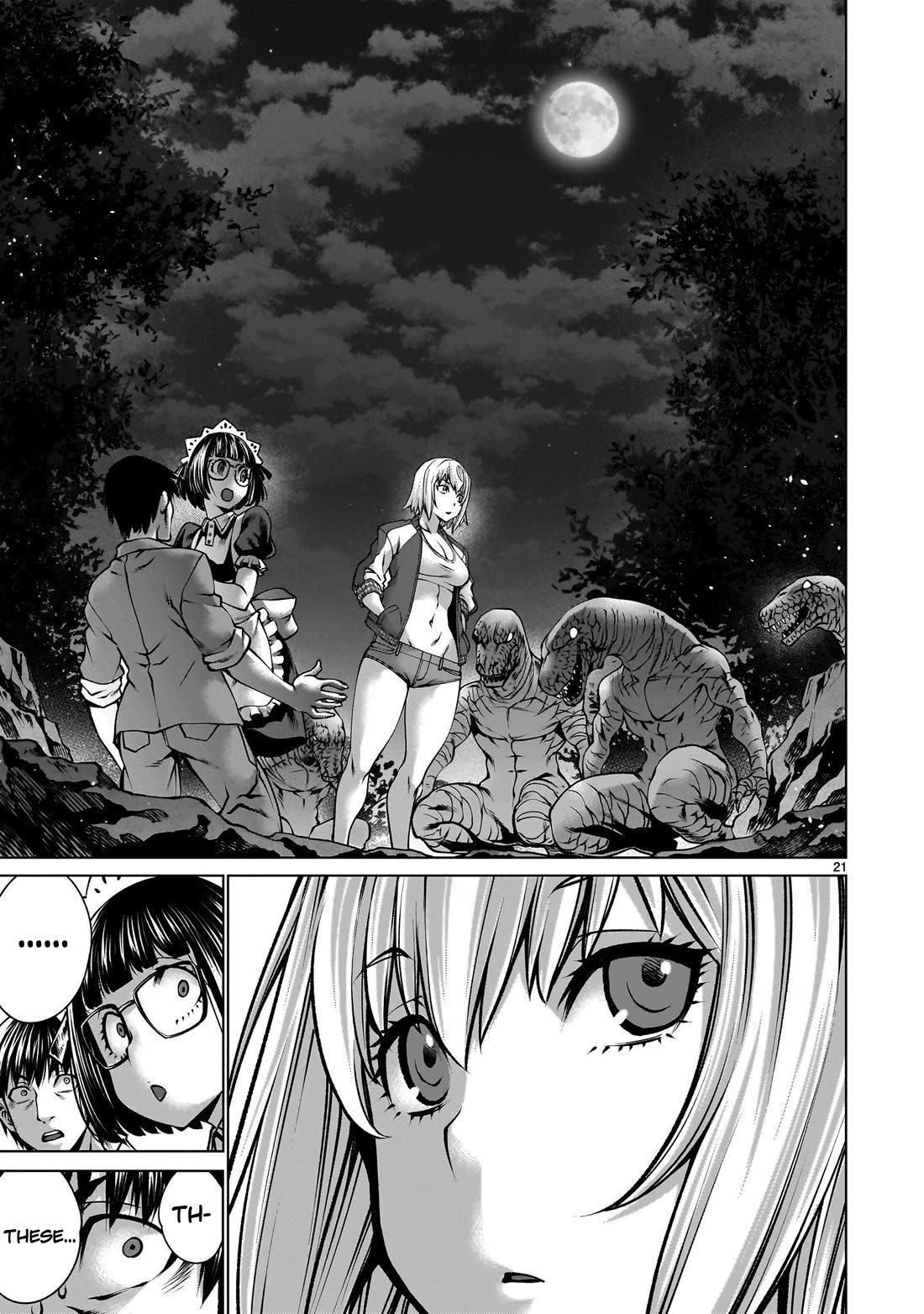 Killing Bites Chapter 122 page 19 - Chapter 122: "She's Not the Kind of Gal to Be Intimidated by Numbers"