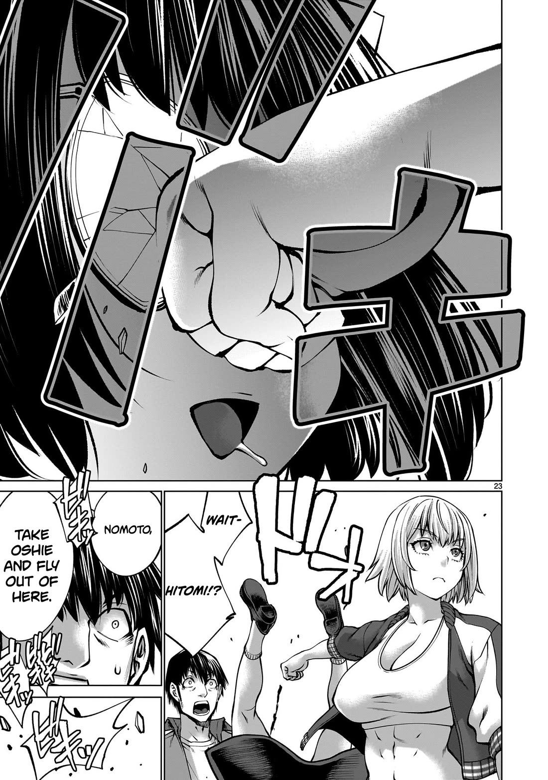 Killing Bites Chapter 122 page 21 - Chapter 122: "She's Not the Kind of Gal to Be Intimidated by Numbers"