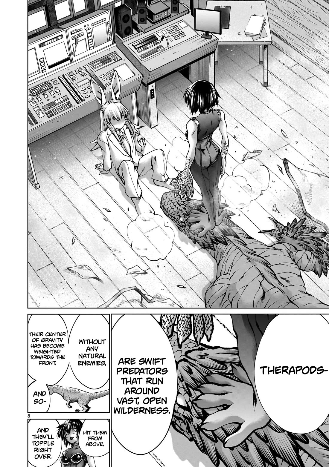 Killing Bites Chapter 122 page 7 - Chapter 122: "She's Not the Kind of Gal to Be Intimidated by Numbers"