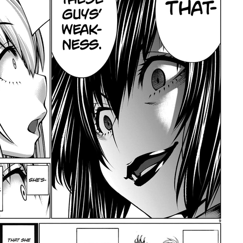 Killing Bites Chapter 122: "She's Not the Kind of Gal to Be Intimidated by Numbers" cover