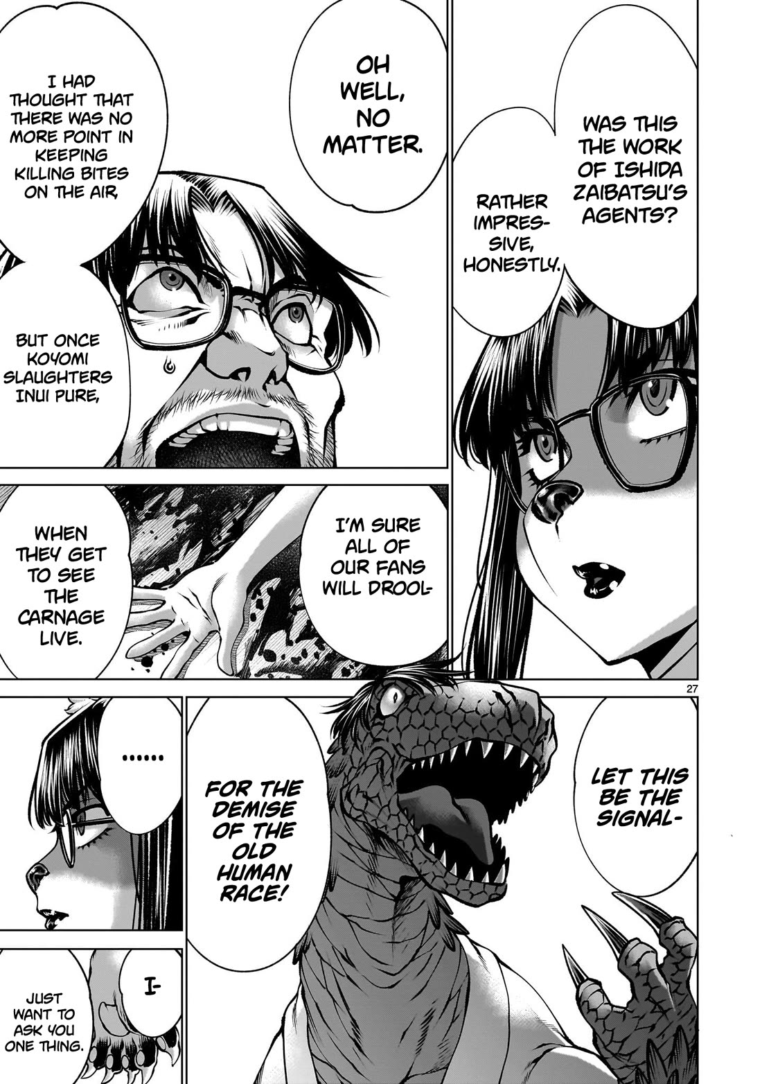 Killing Bites Chapter 123 page 25 - Chapter 123: "What Exactly Do You Wish to Accomplish Here?"