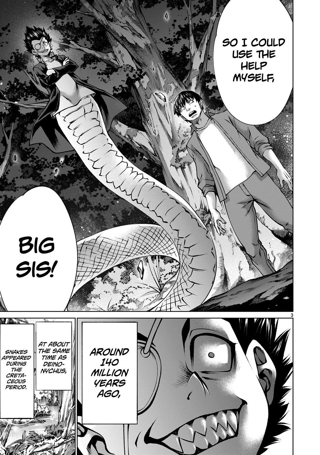 Killing Bites Chapter 123 page 3 - Chapter 123: "What Exactly Do You Wish to Accomplish Here?"
