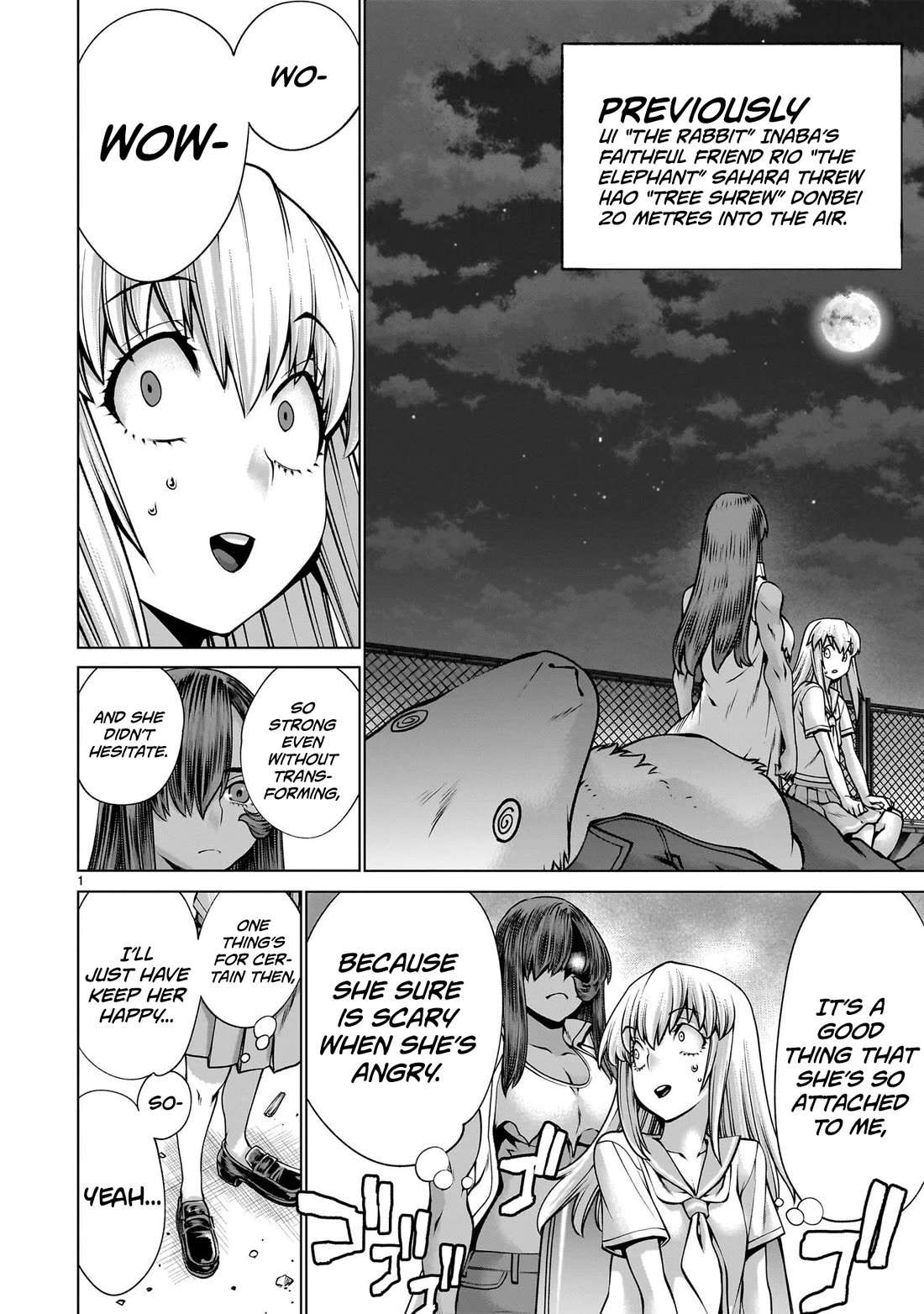 Killing Bites Chapter 124.5 page 2 - Chapter 124.5: Too Huge! Sahara-san #3