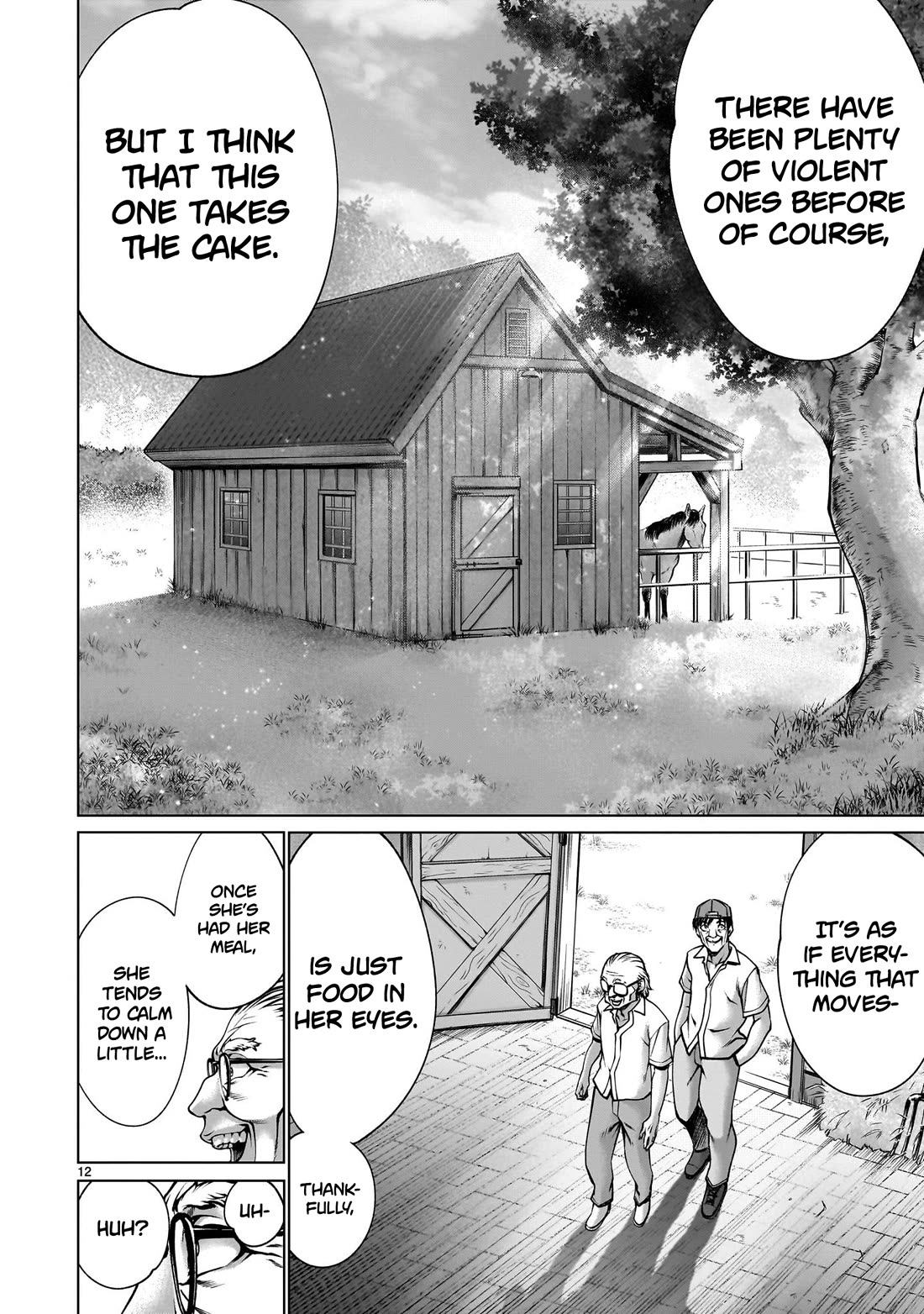 Killing Bites Chapter 124 page 12 - Chapter 124: "Humans Are Destined to Kill Each Other in the End"