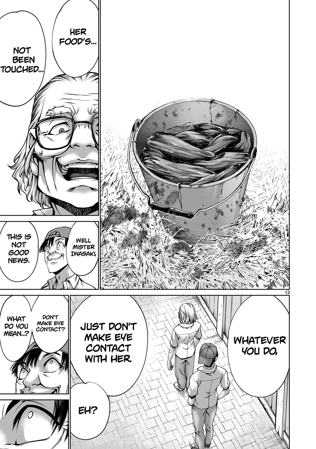 Killing Bites Chapter 124 page 13 - Chapter 124: "Humans Are Destined to Kill Each Other in the End"