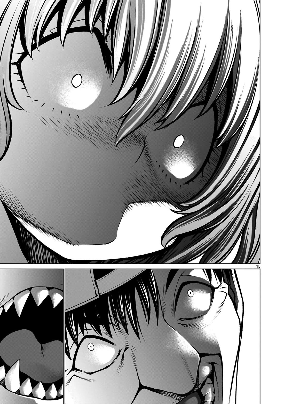 Killing Bites Chapter 124 page 15 - Chapter 124: "Humans Are Destined to Kill Each Other in the End"