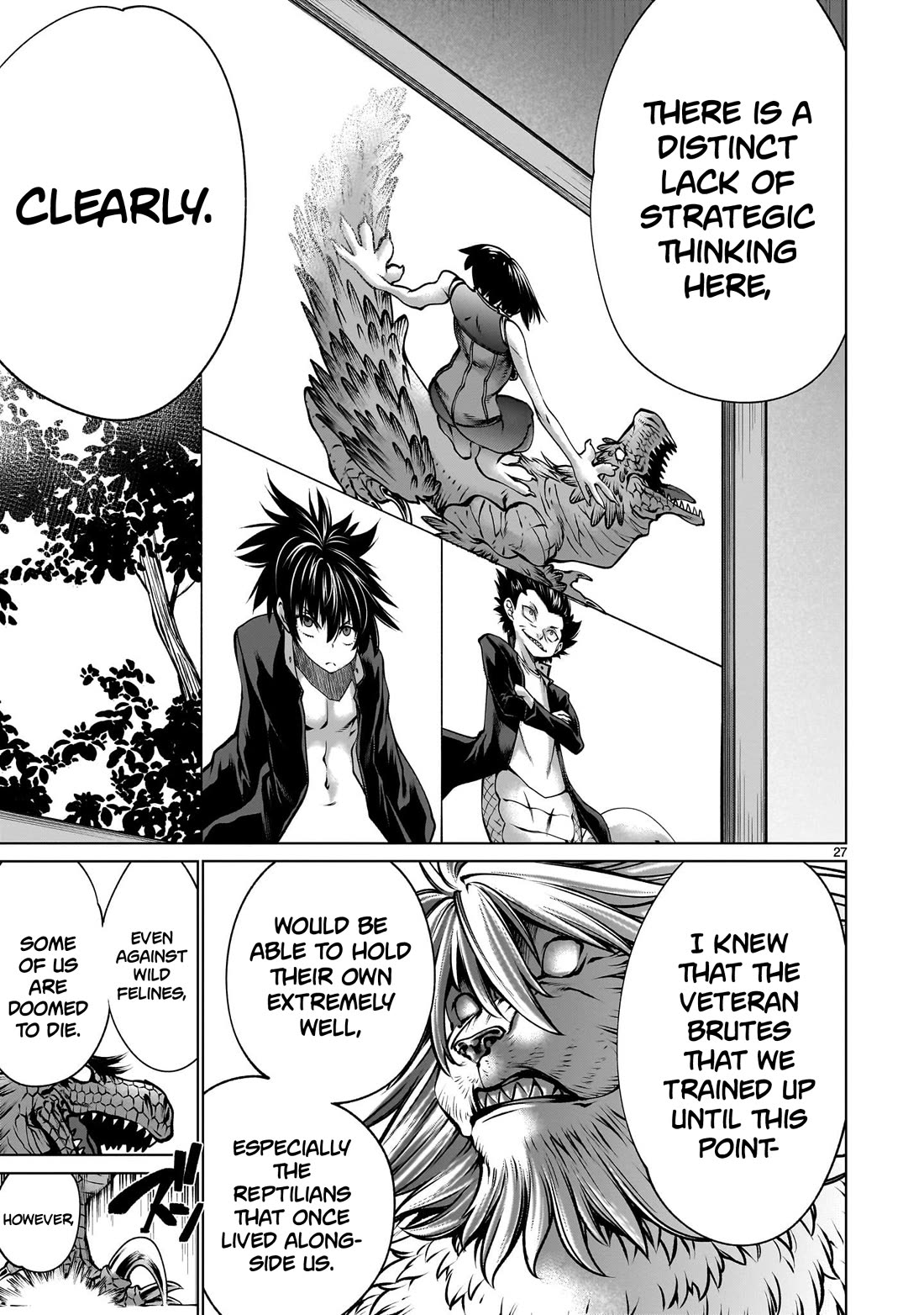 Killing Bites Chapter 124 page 26 - Chapter 124: "Humans Are Destined to Kill Each Other in the End"