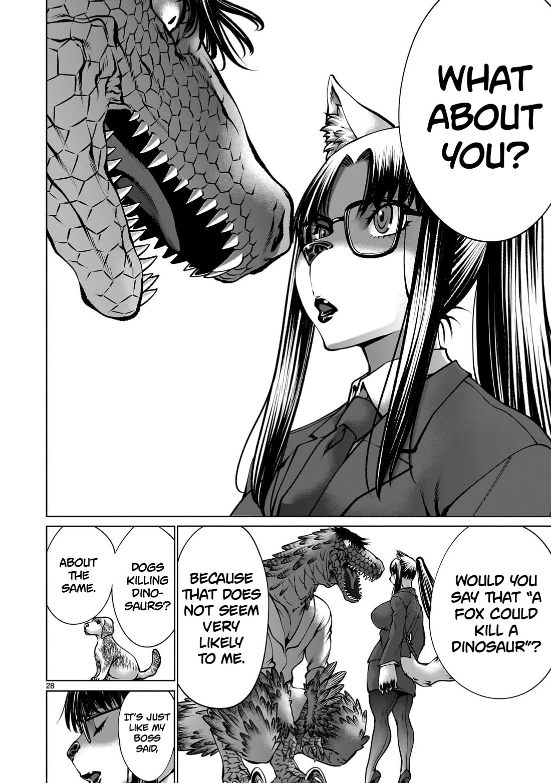 Killing Bites Chapter 124 page 27 - Chapter 124: "Humans Are Destined to Kill Each Other in the End"