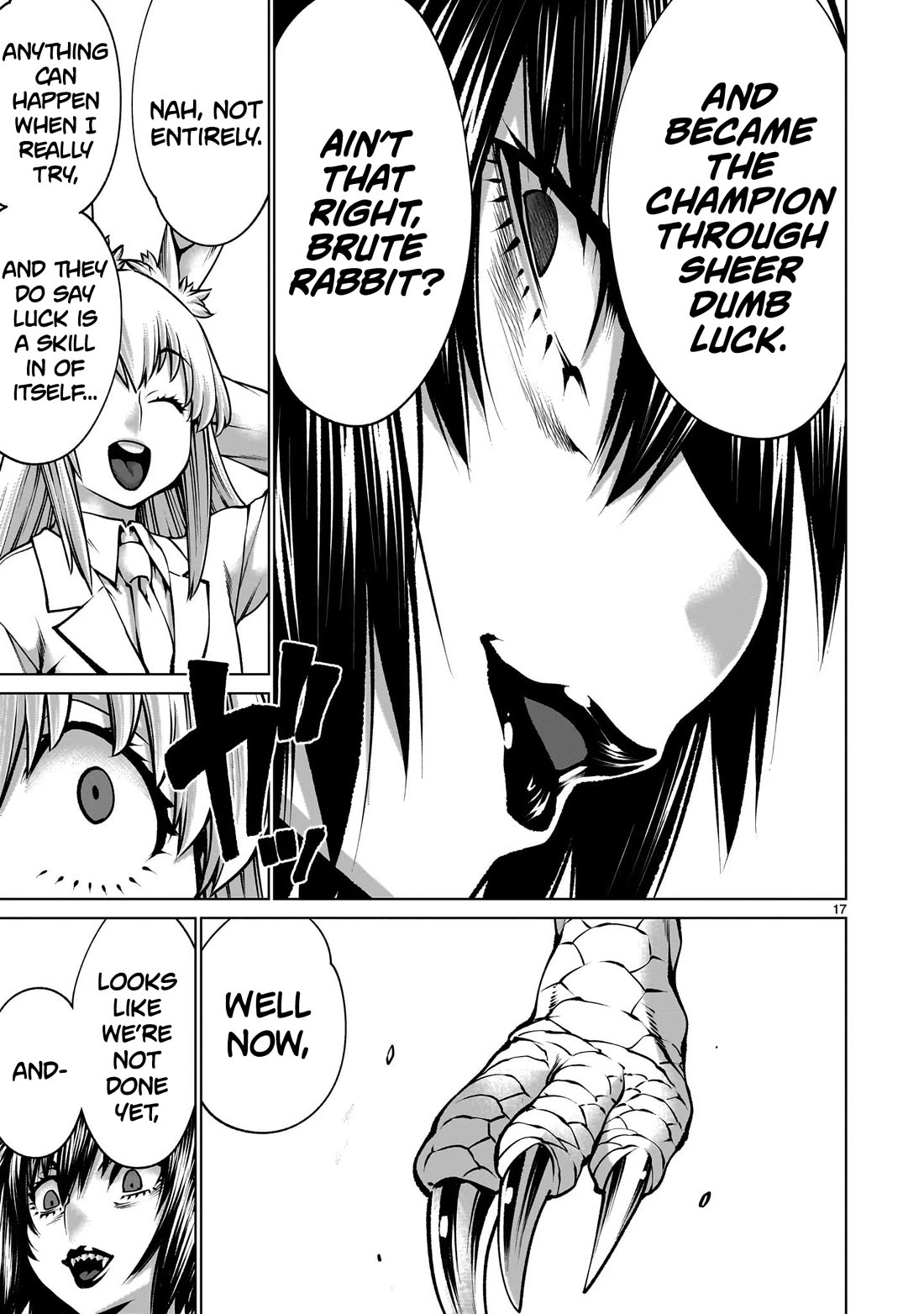 Killing Bites Chapter 125 page 16 - Chapter 125: "My Work is Done Here"