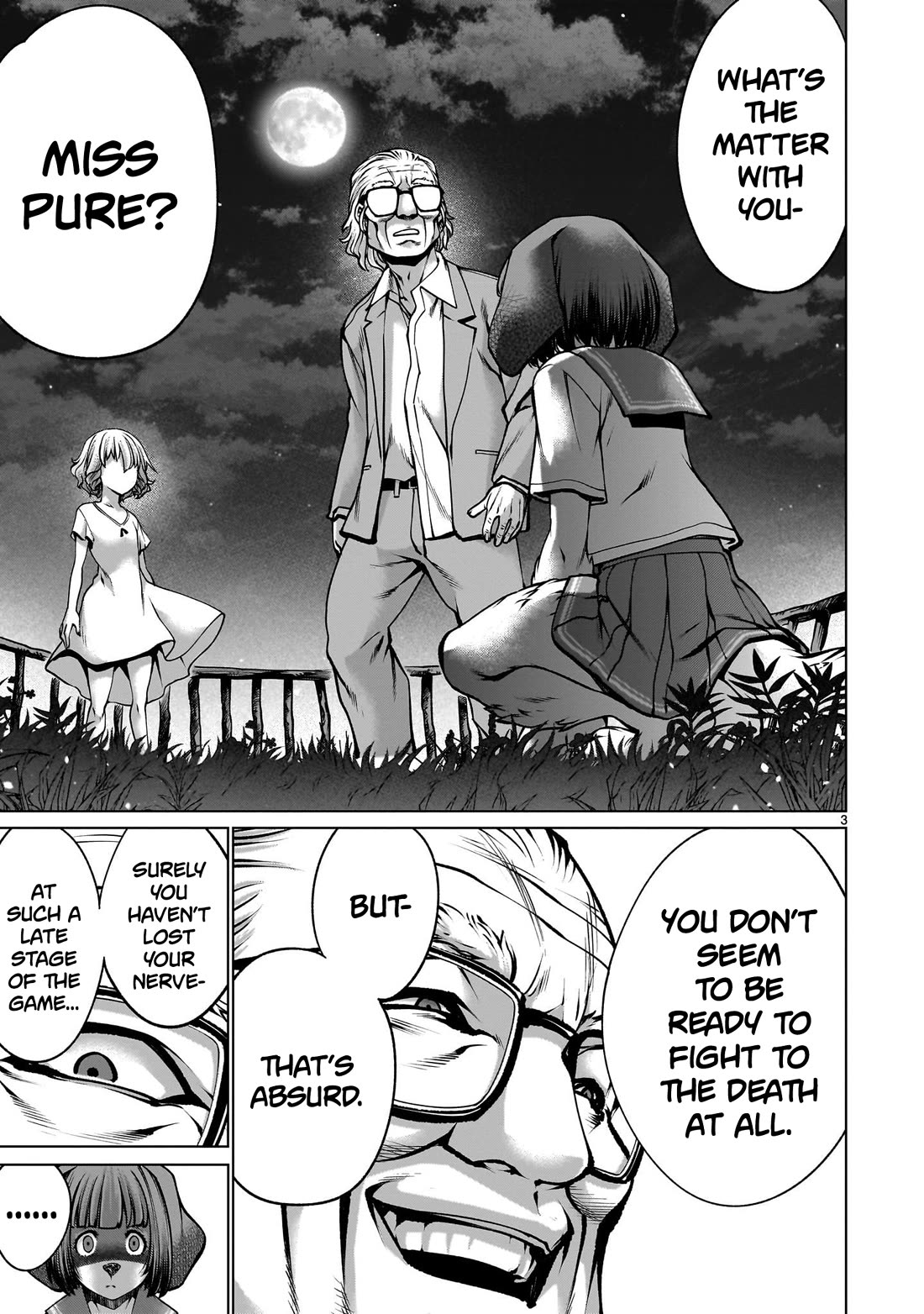 Killing Bites Chapter 125 page 3 - Chapter 125: "My Work is Done Here"