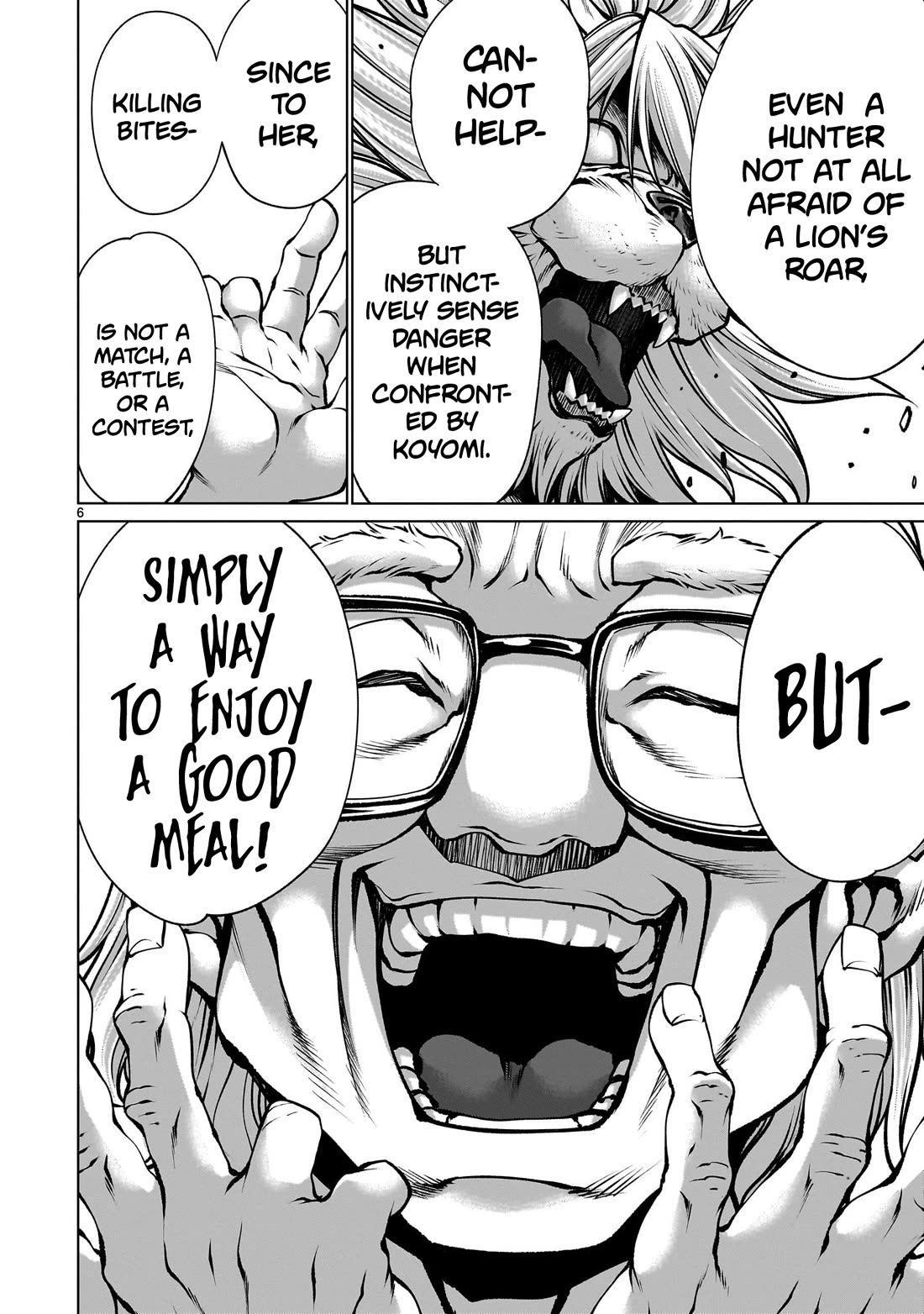 Killing Bites Chapter 125 page 6 - Chapter 125: "My Work is Done Here"
