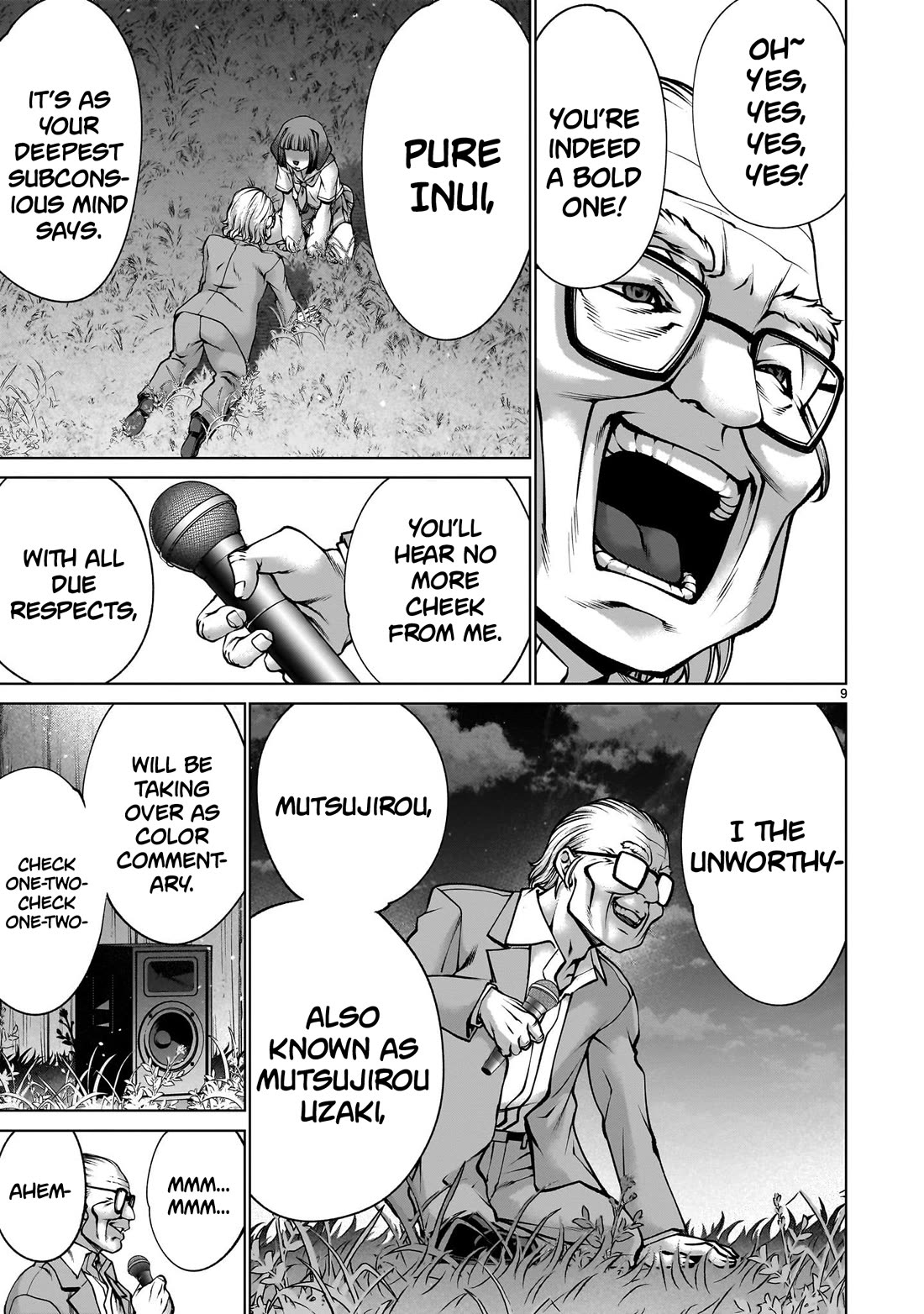 Killing Bites Chapter 125 page 9 - Chapter 125: "My Work is Done Here"