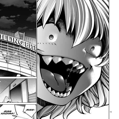 Killing Bites Chapter 125: "My Work is Done Here" cover