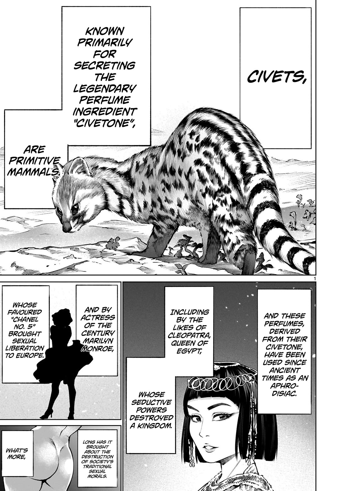 Killing Bites Chapter 126 page 1 - Chapter 126: "She's Not Just Super Strong... She's Super Strange"