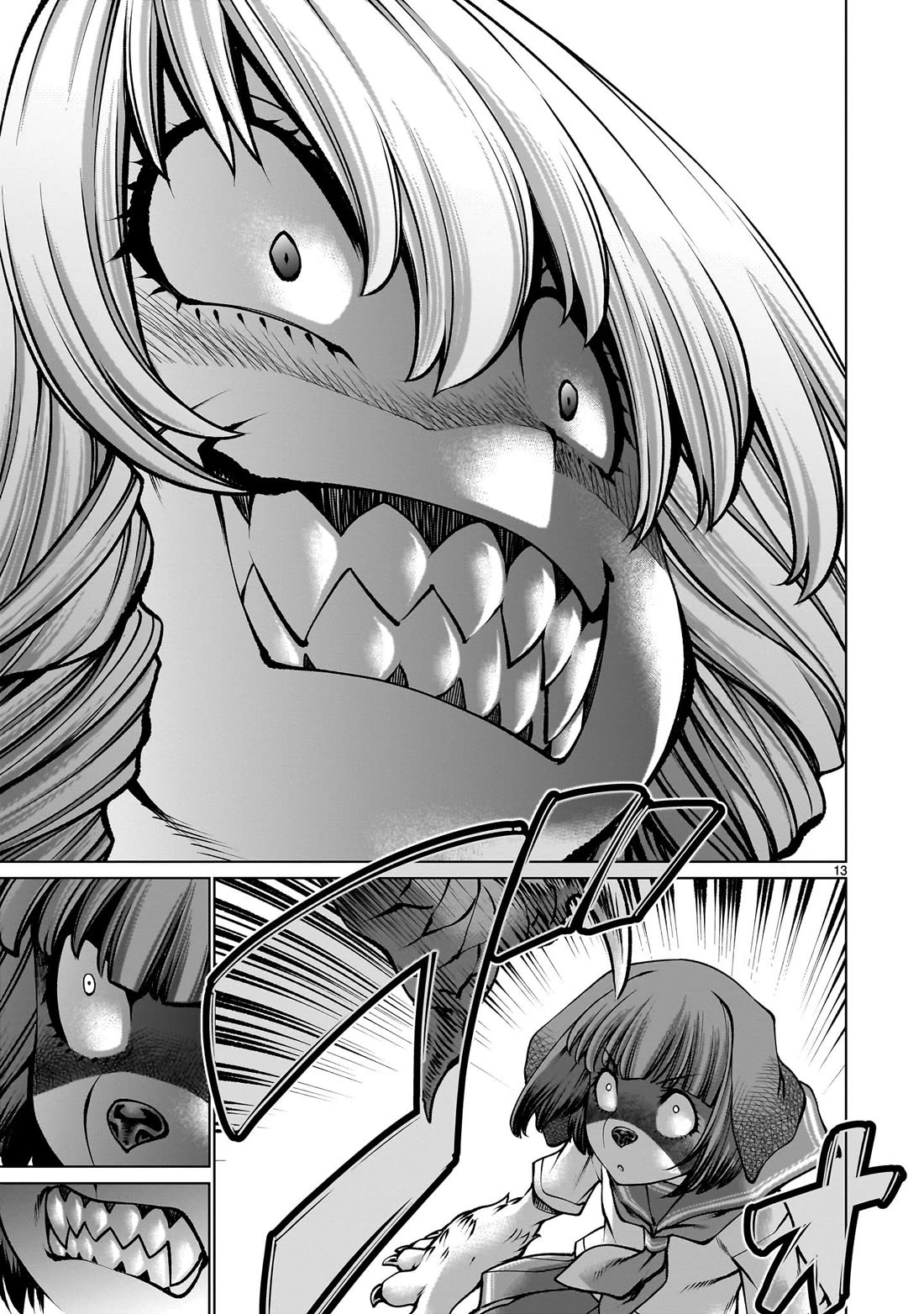 Killing Bites Chapter 126 page 12 - Chapter 126: "She's Not Just Super Strong... She's Super Strange"