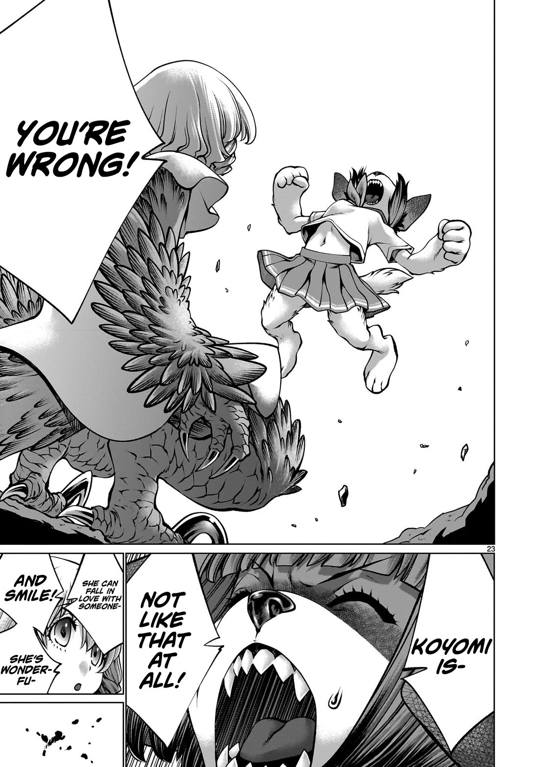 Killing Bites Chapter 126 page 21 - Chapter 126: "She's Not Just Super Strong... She's Super Strange"