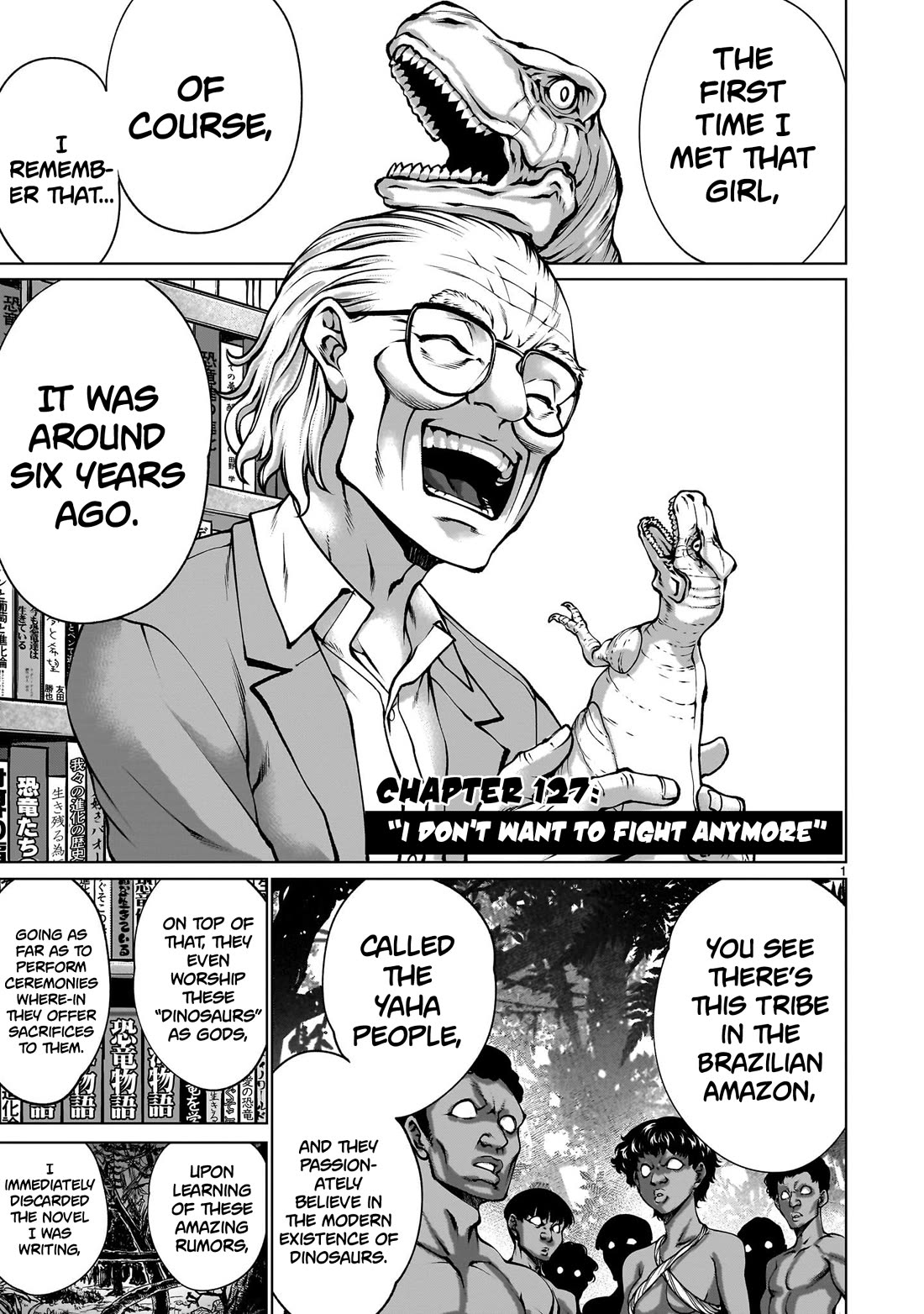 Killing Bites Chapter 127 page 1 - Chapter 127: "I Don't Want to Fight Anymore"