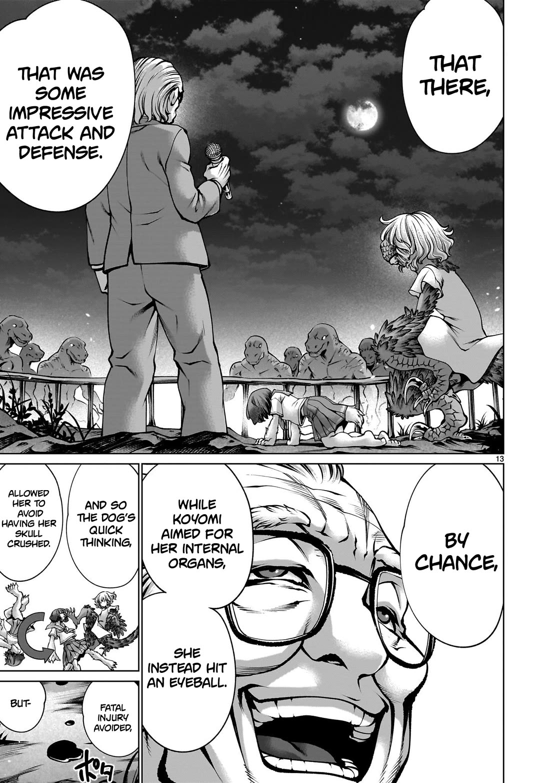 Killing Bites Chapter 127 page 12 - Chapter 127: "I Don't Want to Fight Anymore"
