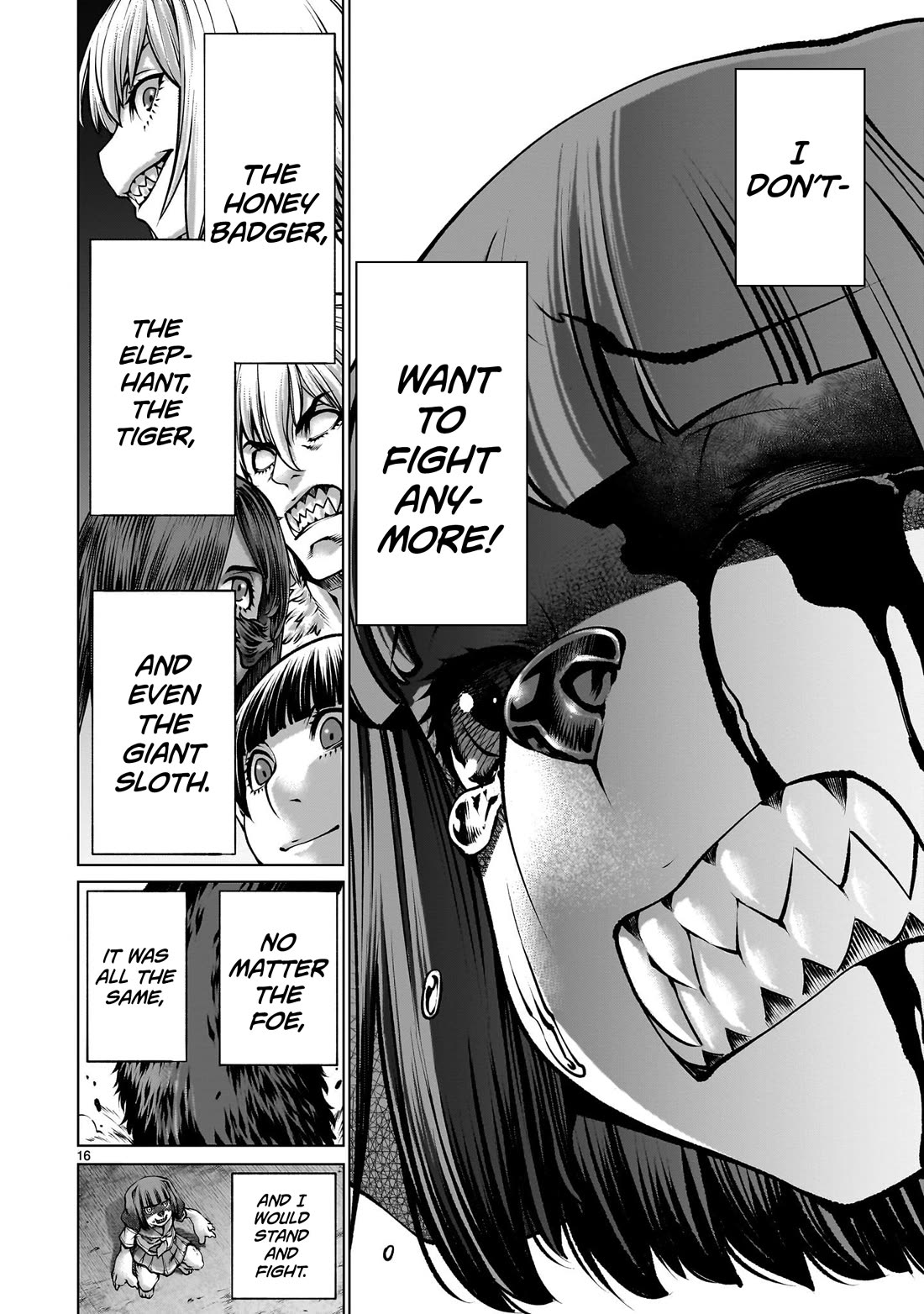 Killing Bites Chapter 127 page 15 - Chapter 127: "I Don't Want to Fight Anymore"