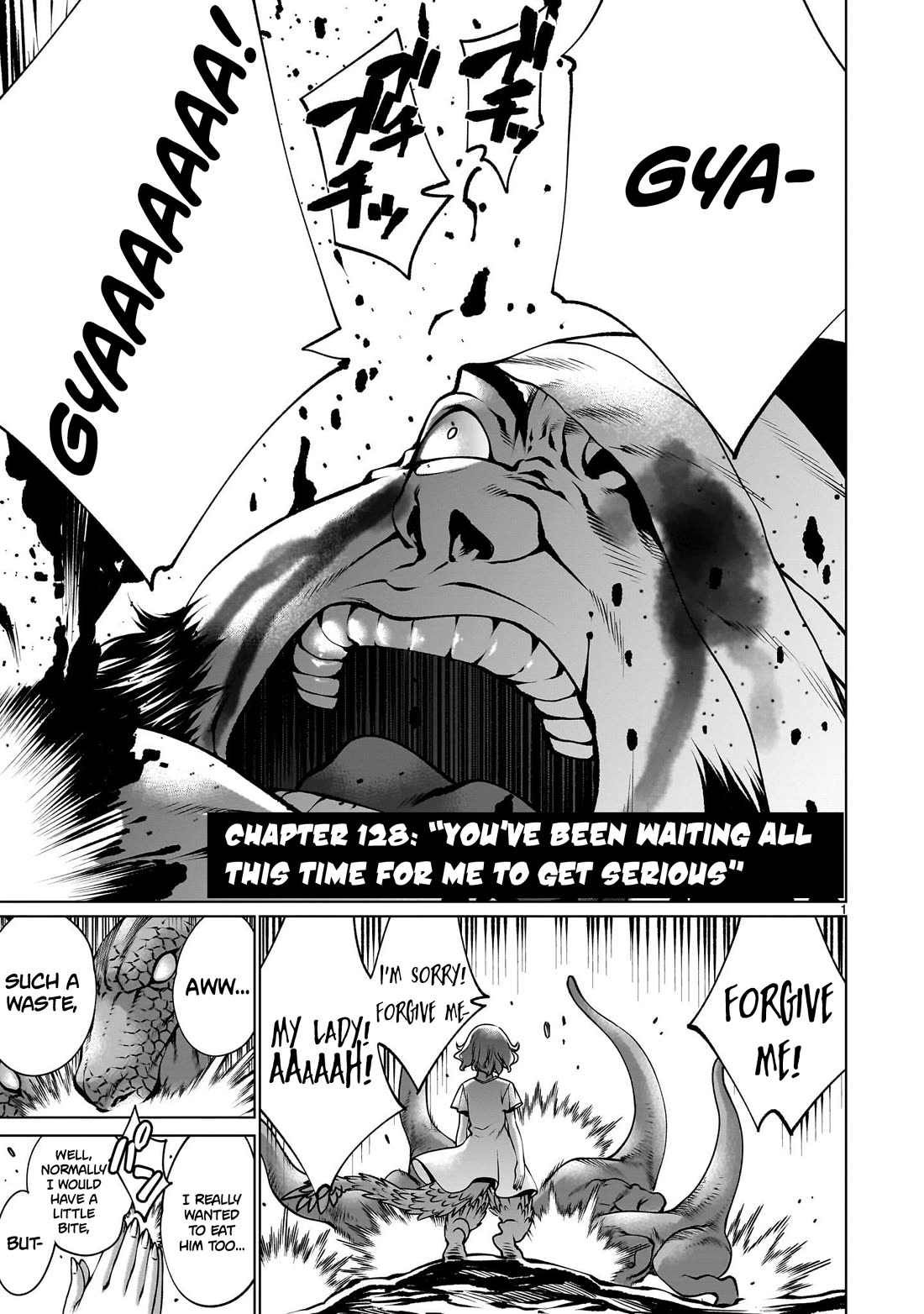 Killing Bites Chapter 128 page 1 - Chapter 128: "You've Been Waiting All This Time For Me to Get Serious"