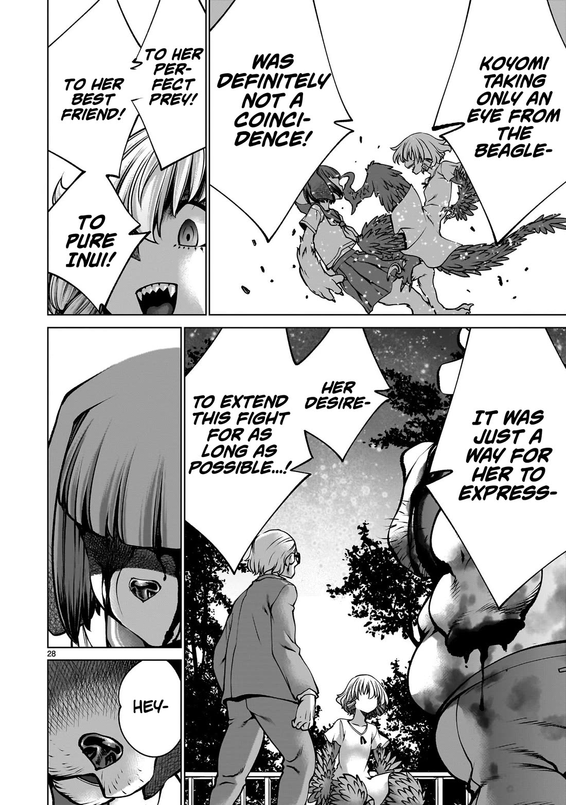 Killing Bites Chapter 128 page 27 - Chapter 128: "You've Been Waiting All This Time For Me to Get Serious"