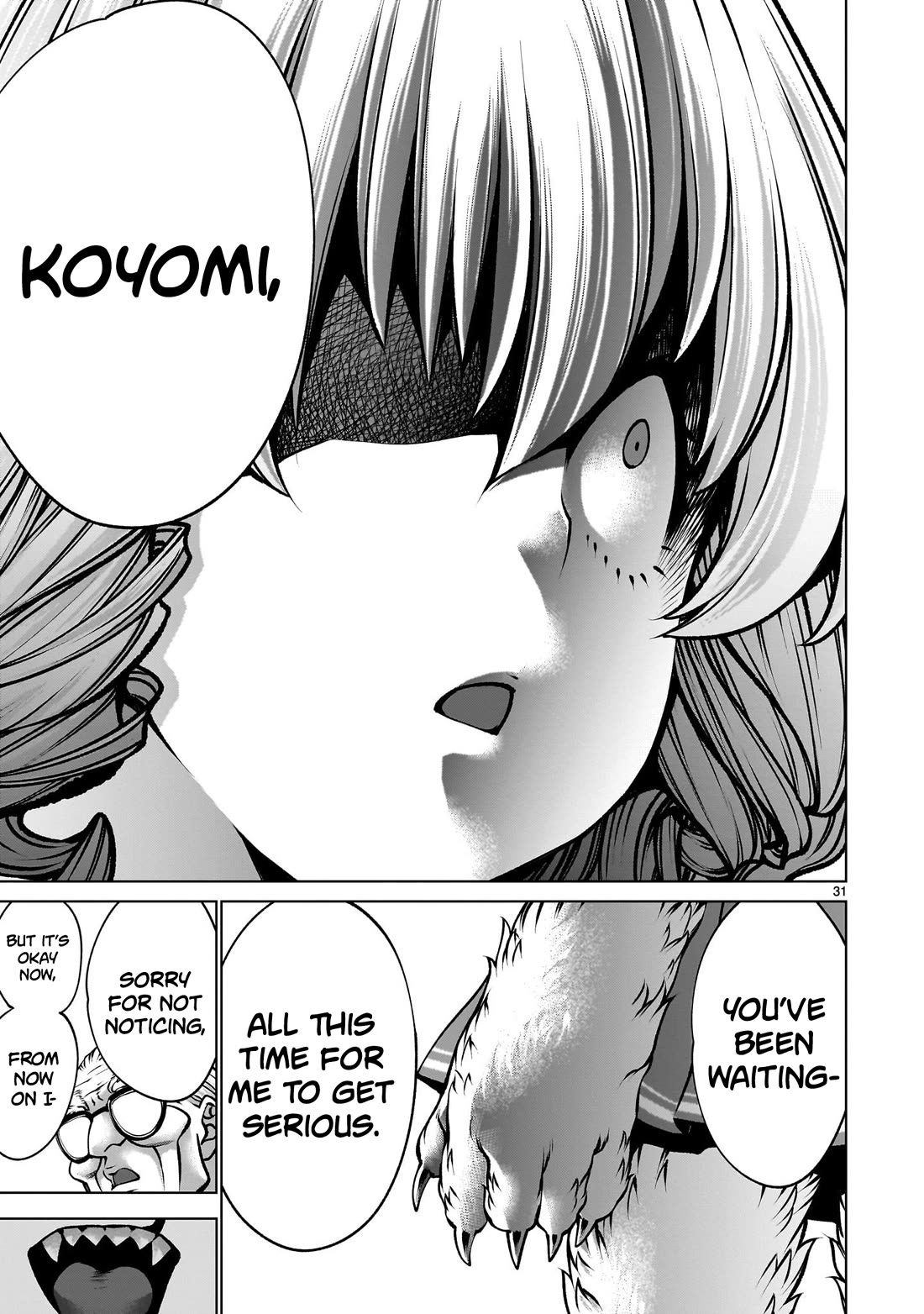 Killing Bites Chapter 128 page 30 - Chapter 128: "You've Been Waiting All This Time For Me to Get Serious"