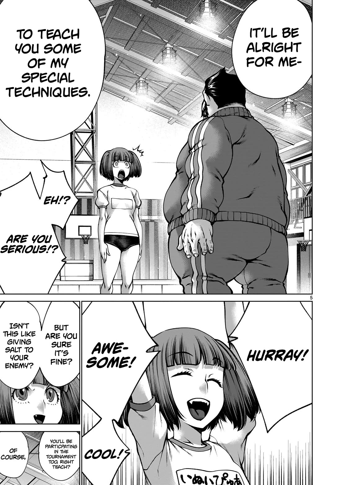 Killing Bites Chapter 128 page 5 - Chapter 128: "You've Been Waiting All This Time For Me to Get Serious"