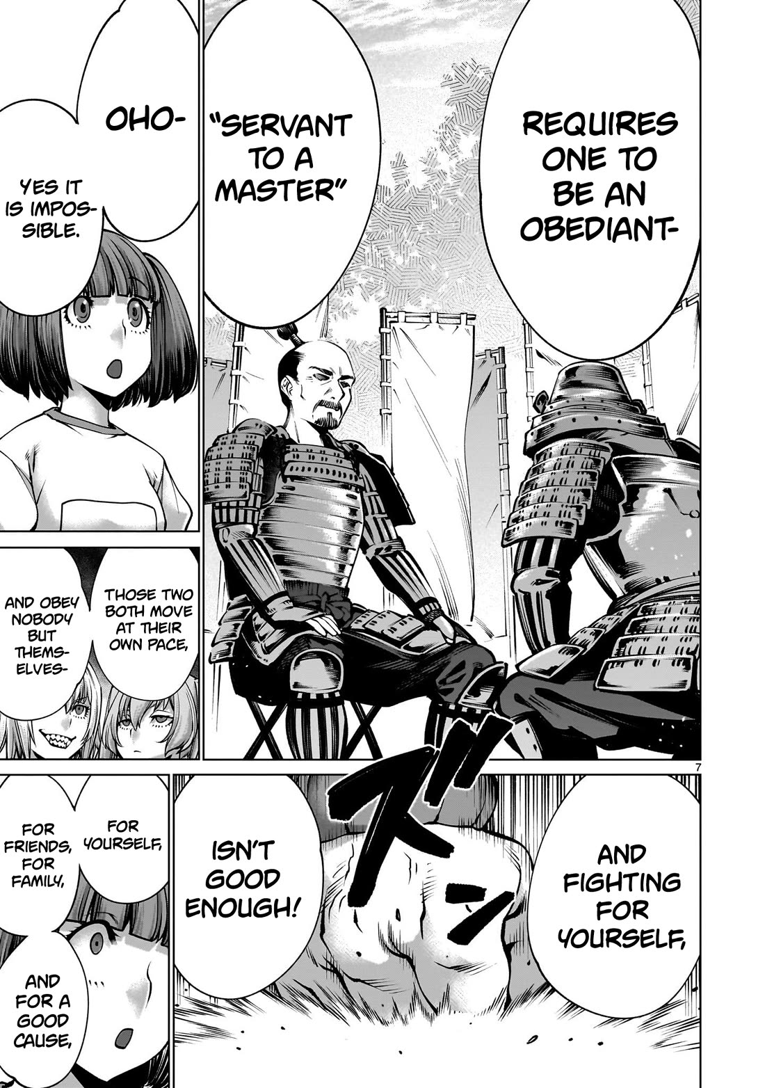 Killing Bites Chapter 128 page 7 - Chapter 128: "You've Been Waiting All This Time For Me to Get Serious"